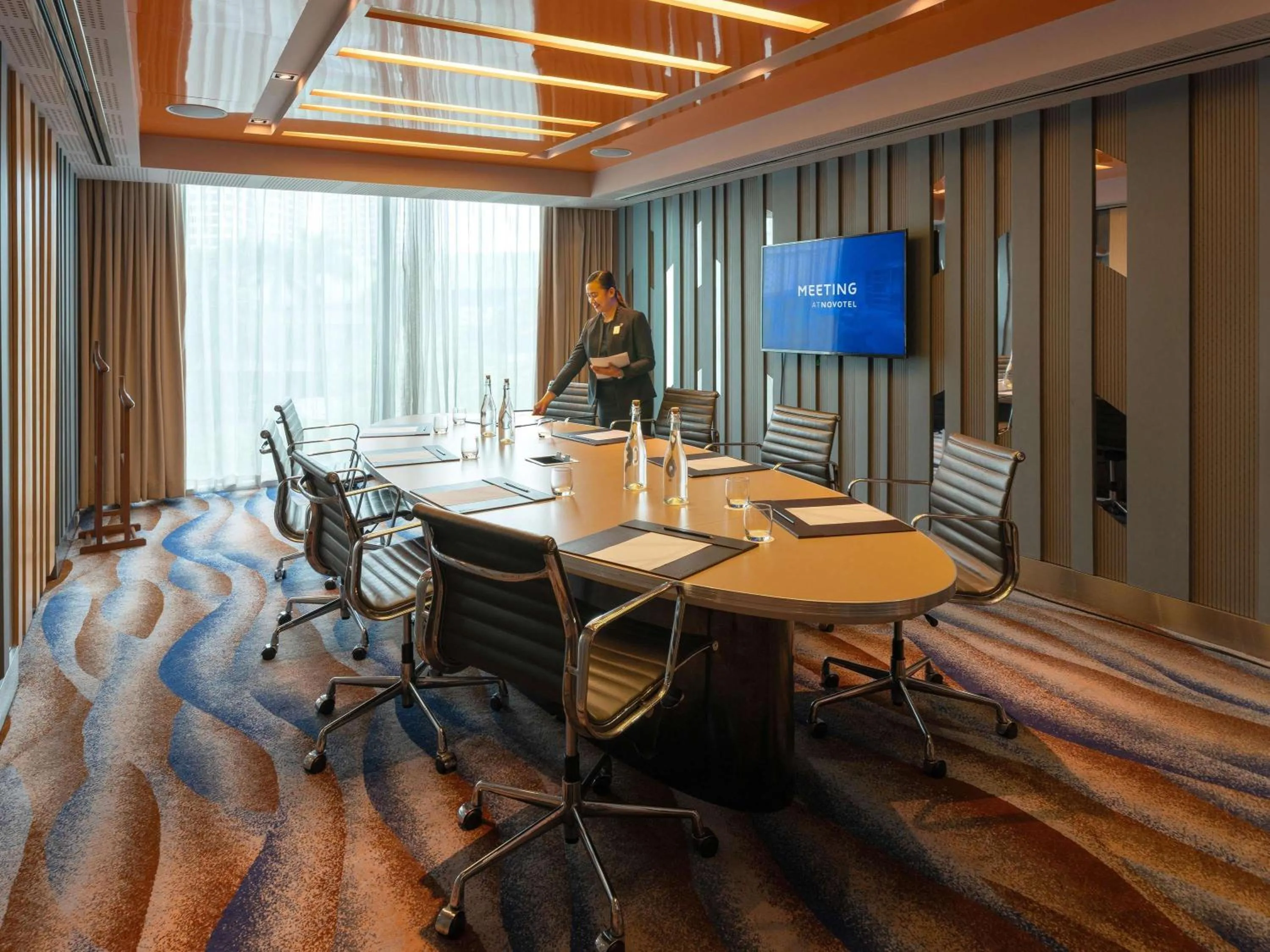 Meeting/conference room in Novotel Manila Araneta City Hotel