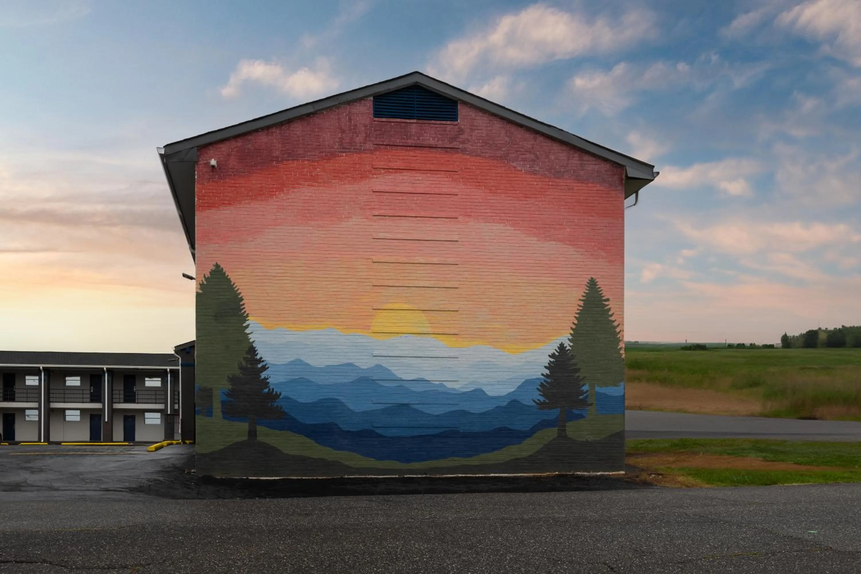 Property building in Studio 6 Hickory NC