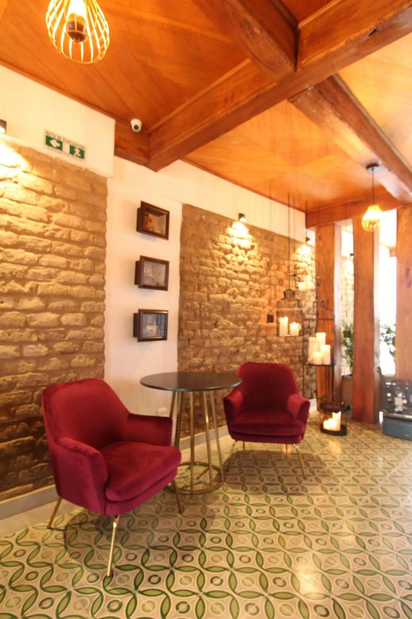 Lobby or reception in Hotel Pajara Pinta