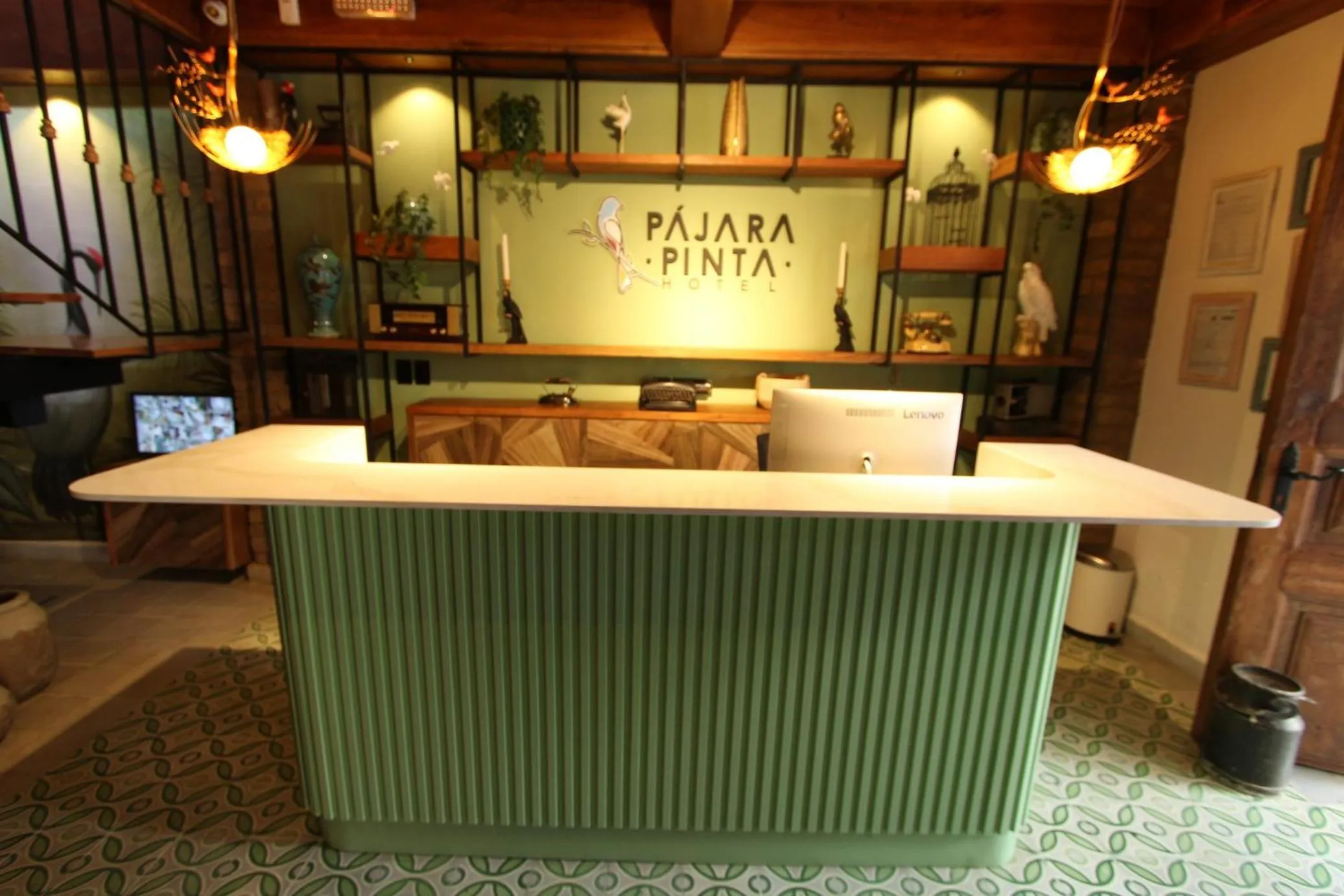 Living room in Hotel Pajara Pinta