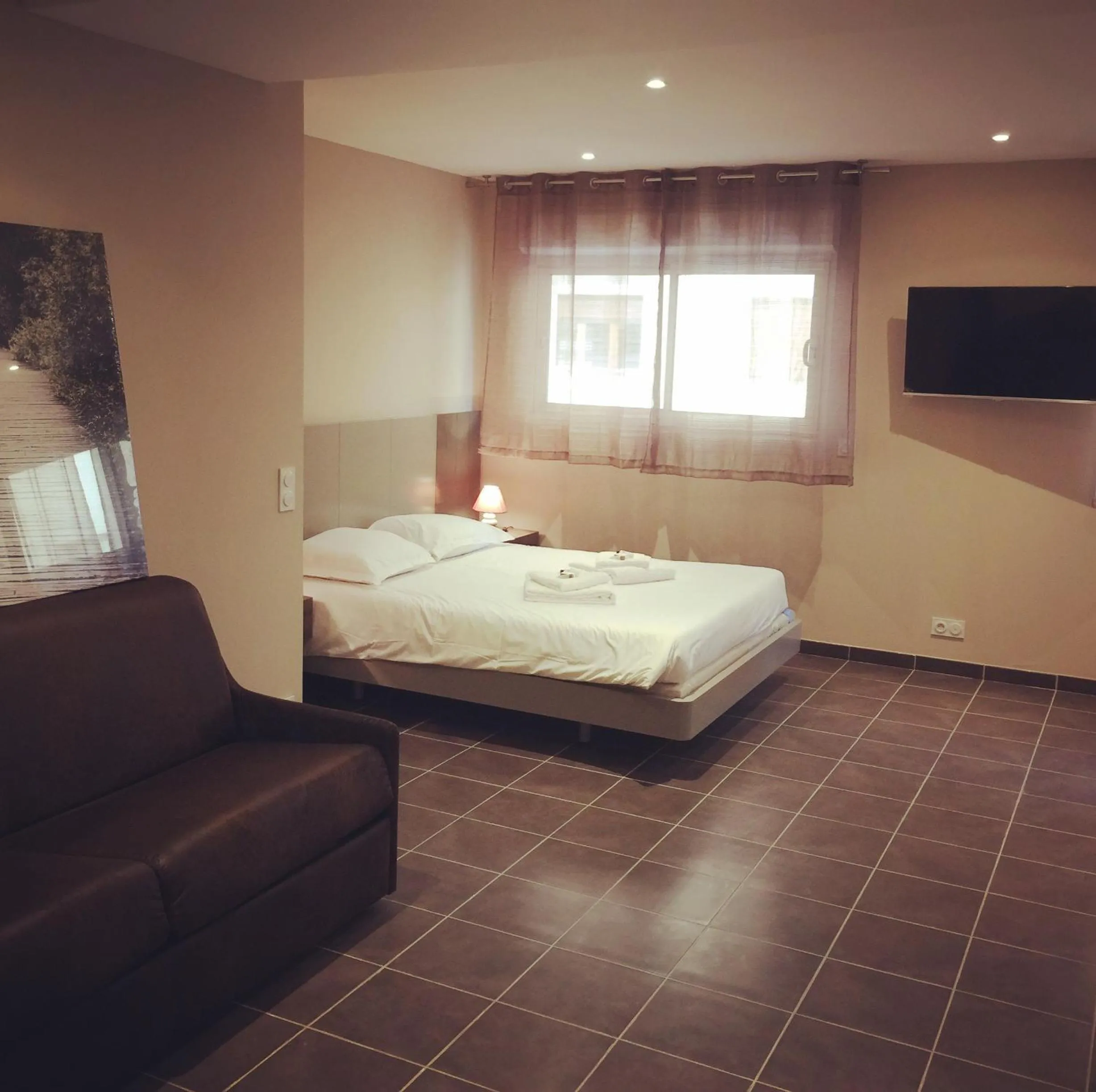 Bedroom, Bed in Villa Serafina Apartements