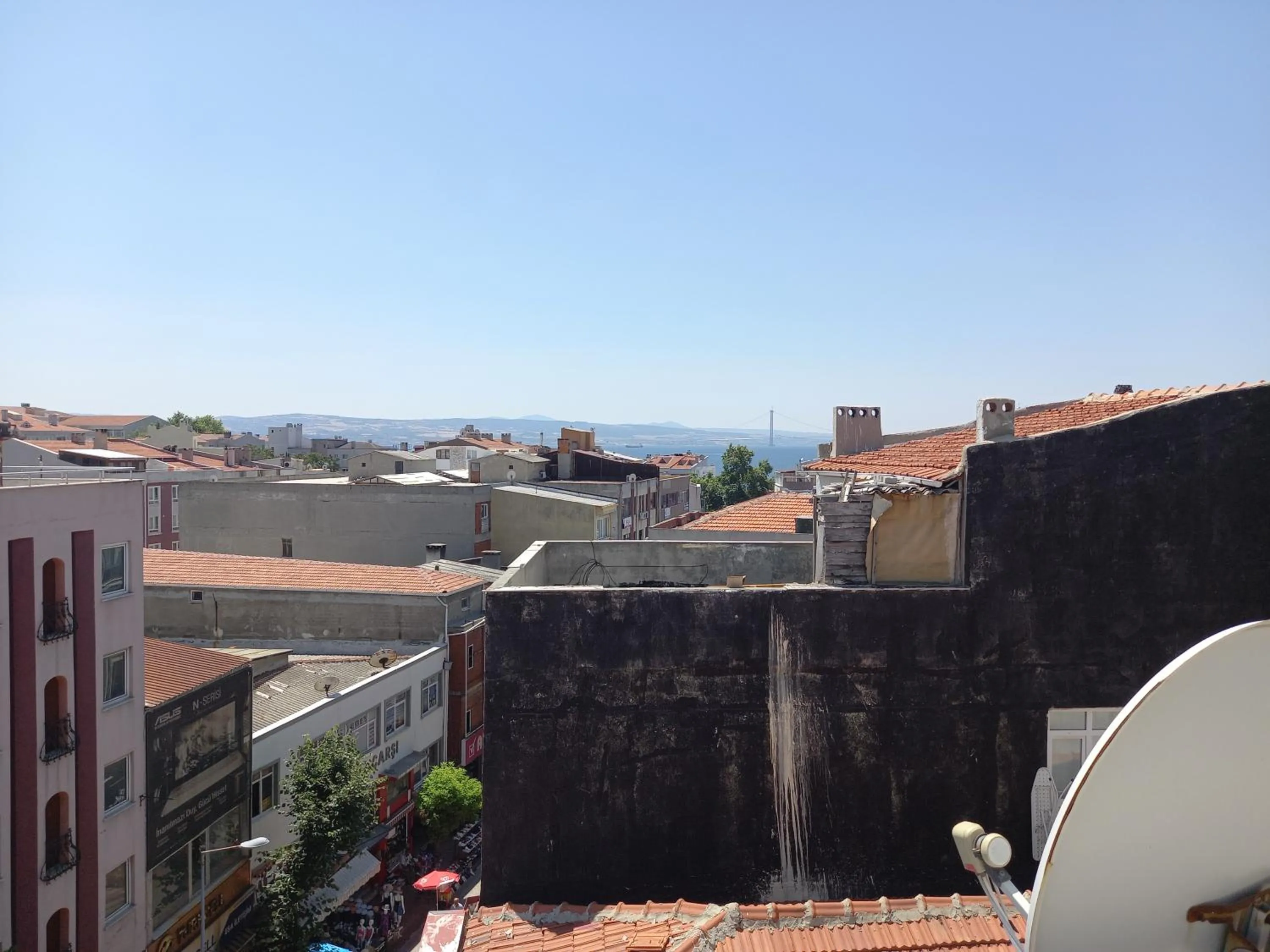 City view in Dilmac Hotel