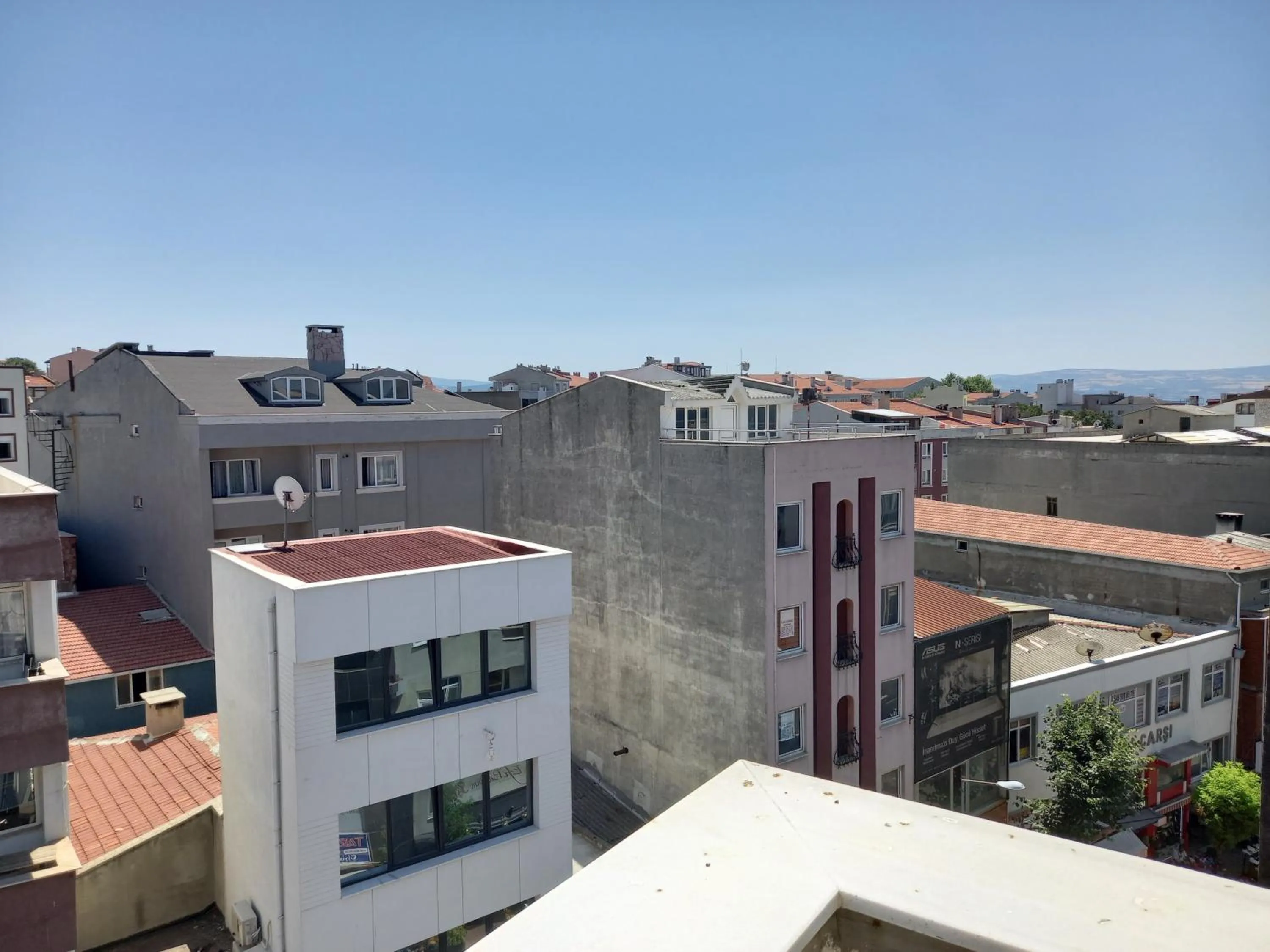 City view in Dilmac Hotel