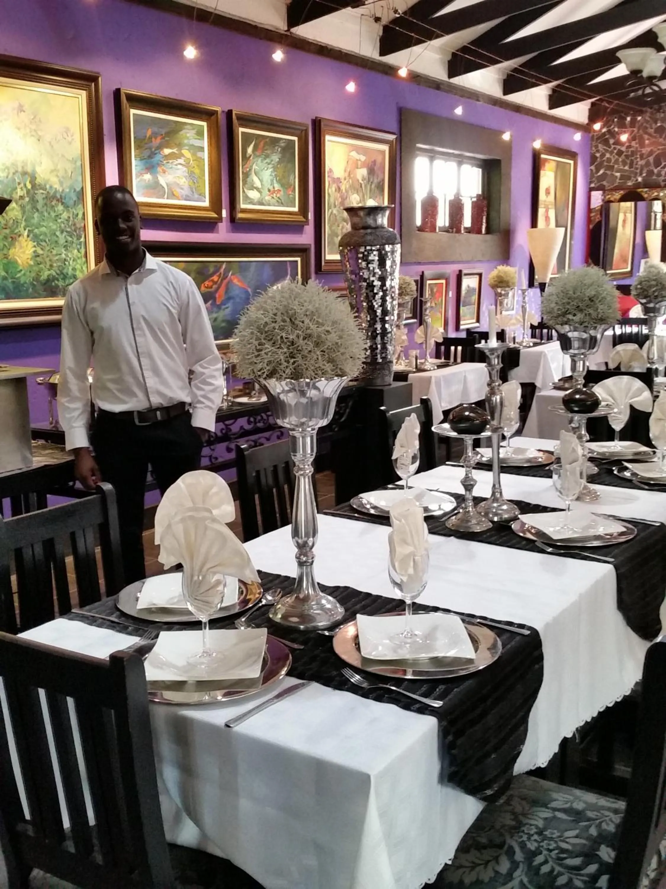 Restaurant/places to eat in Izimbali Lodge and Restaurant