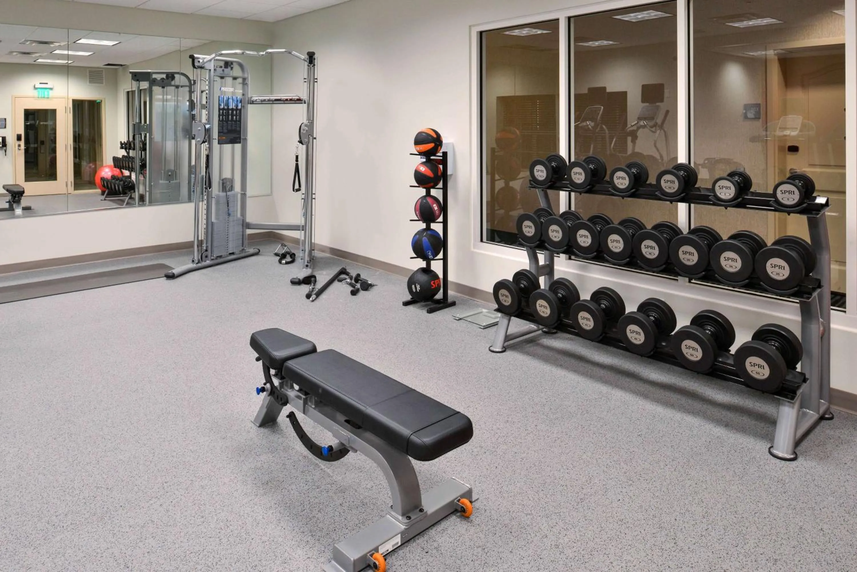 Fitness centre/facilities in Homewood Suites by Hilton Columbia/Laurel