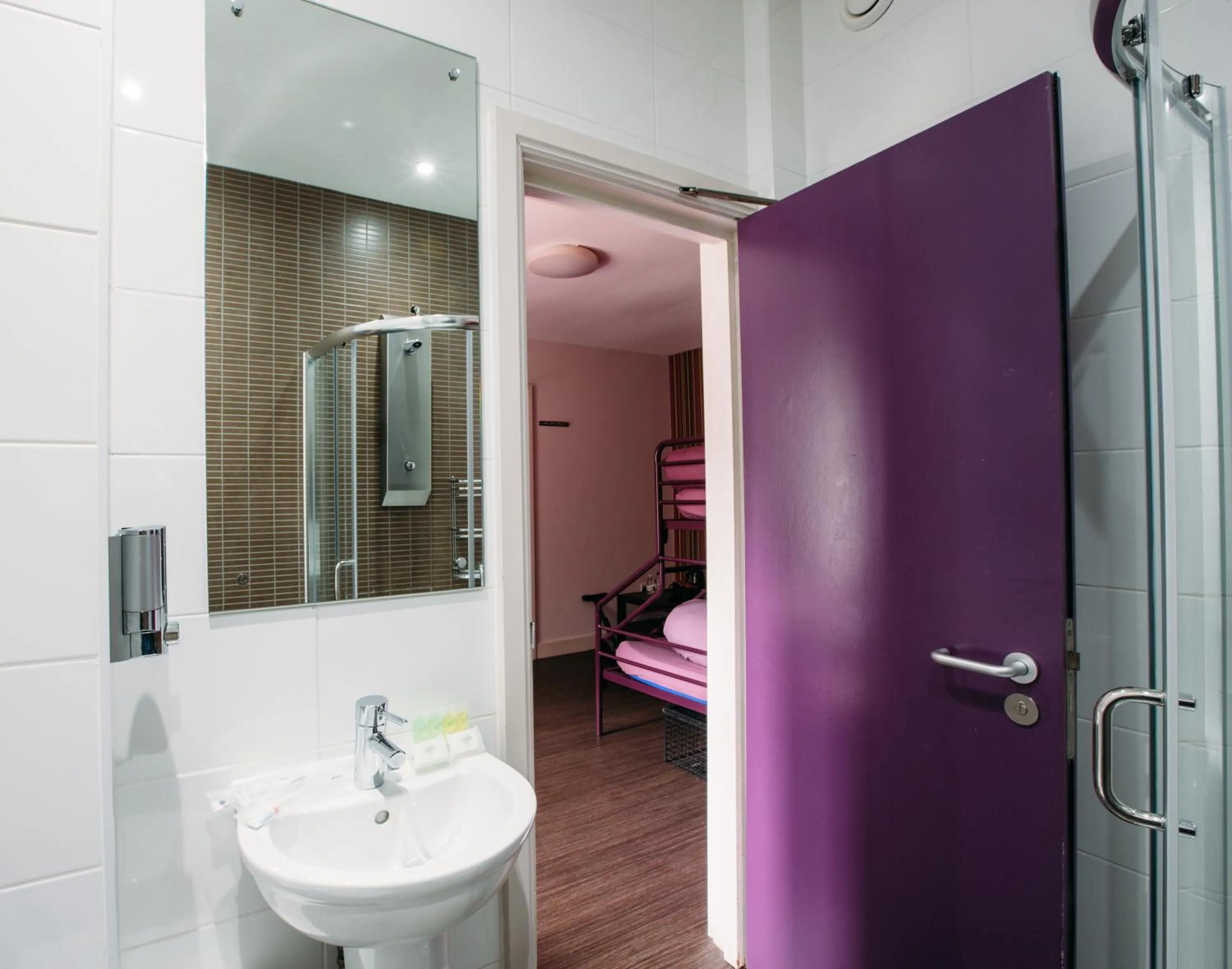 Bathroom in Safestay London Kensington Holland Park