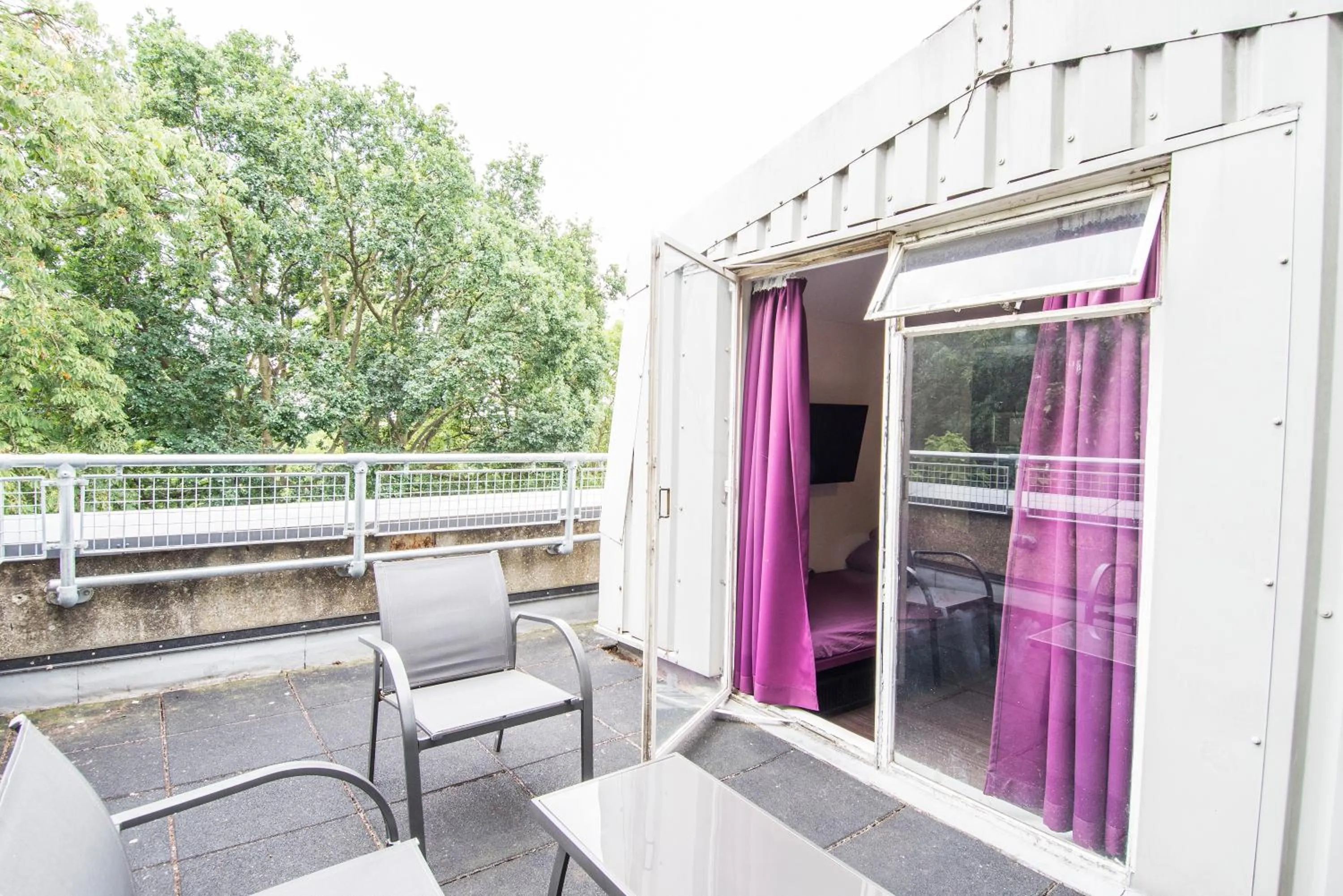 Balcony/Terrace in Safestay London Kensington Holland Park