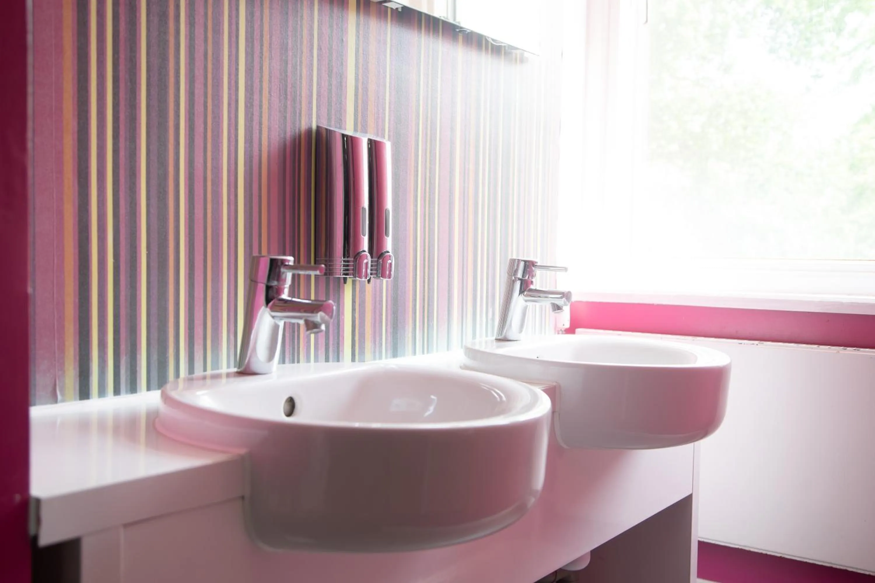 Bathroom in Safestay London Kensington Holland Park