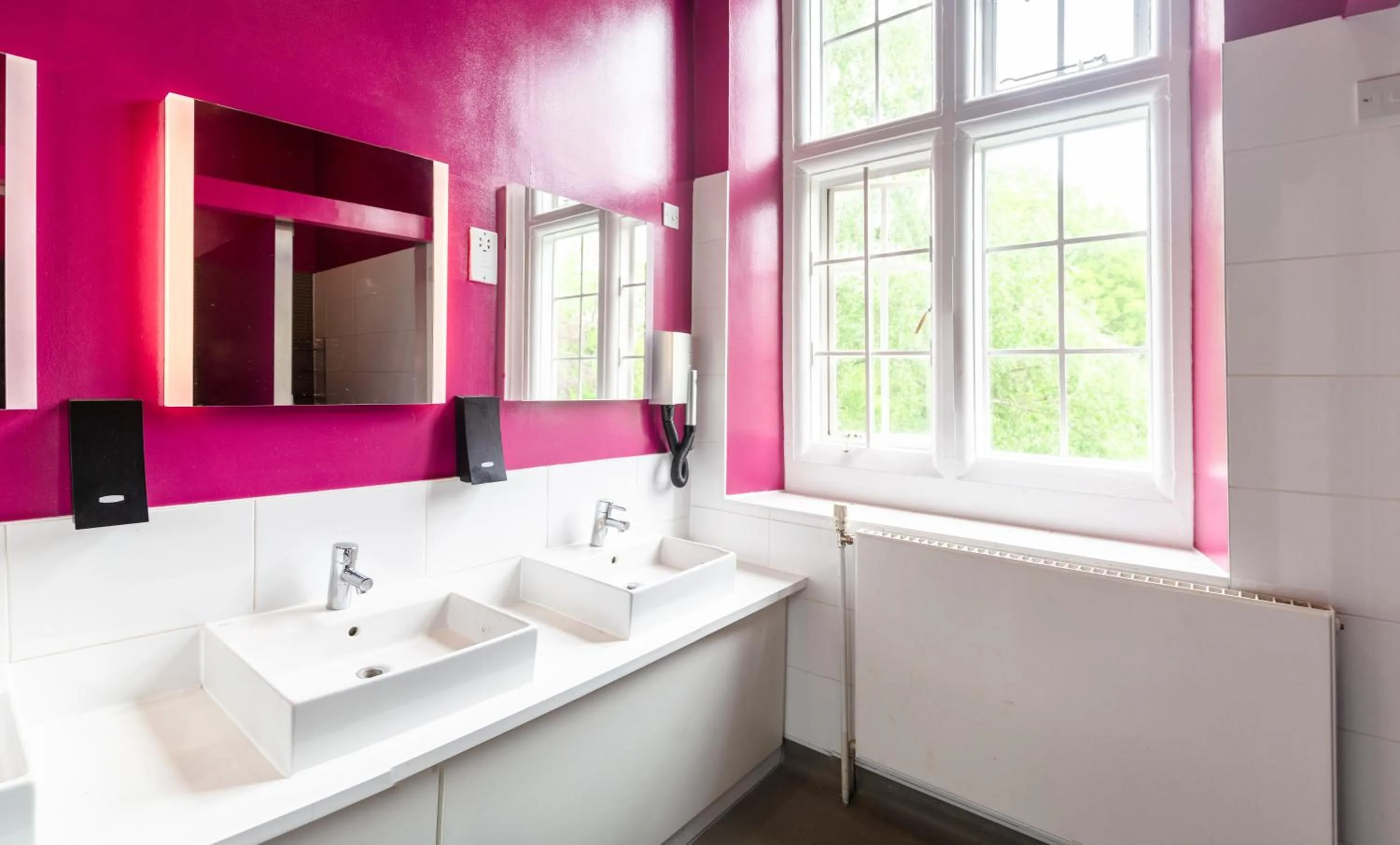 Bathroom in Safestay London Kensington Holland Park