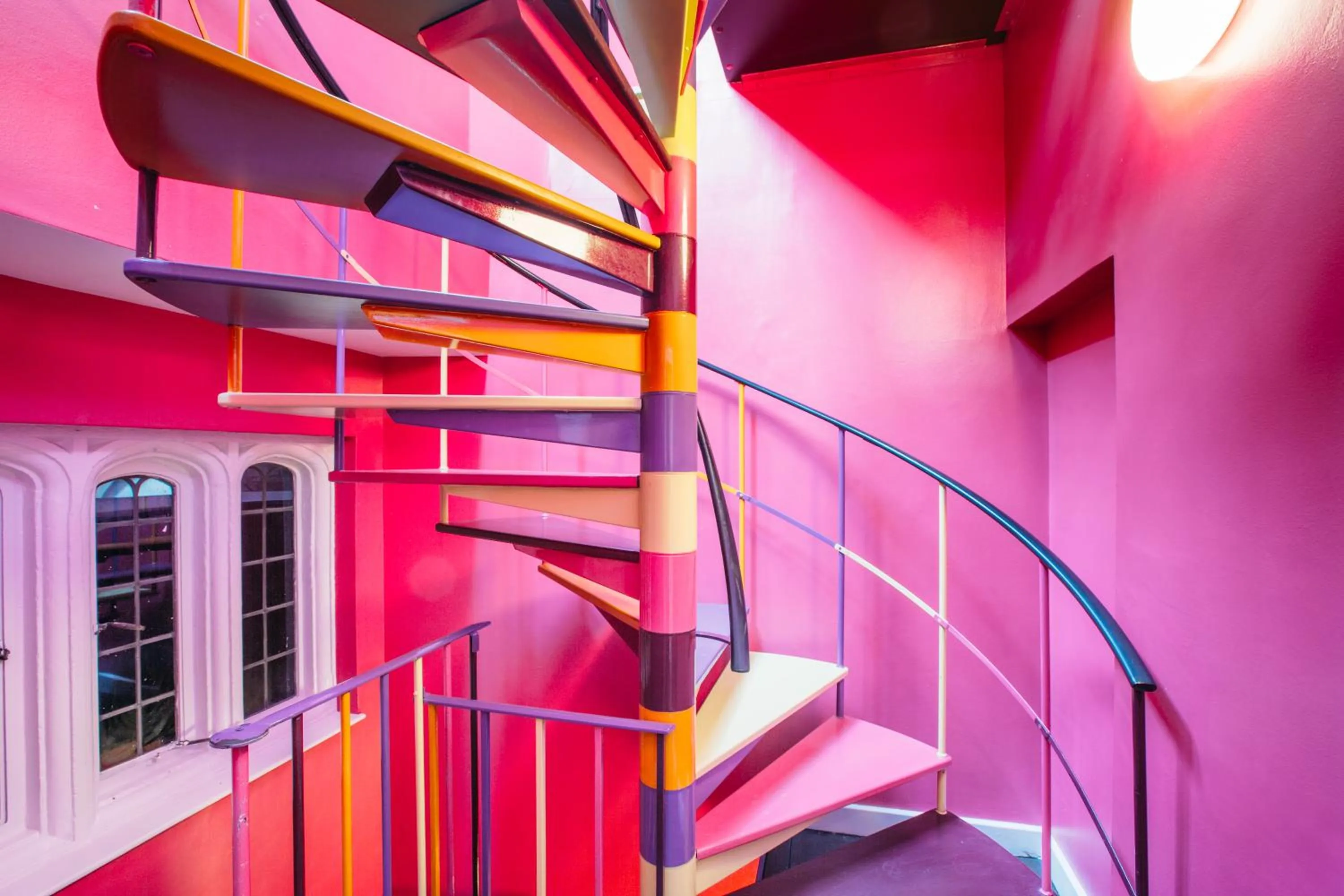 Decorative detail in Safestay London Kensington Holland Park