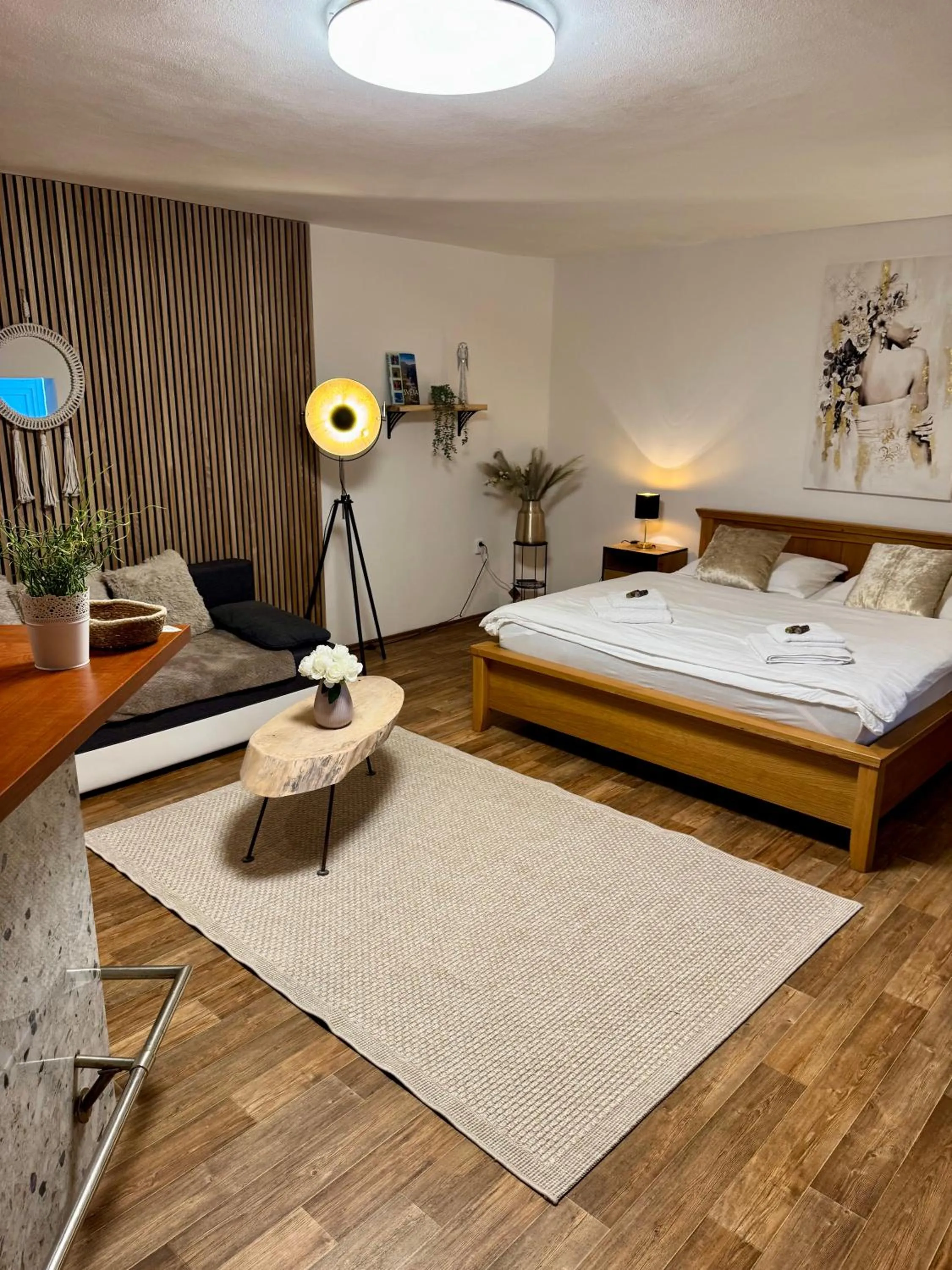 Bed in Apartmán Lípa Mikulov