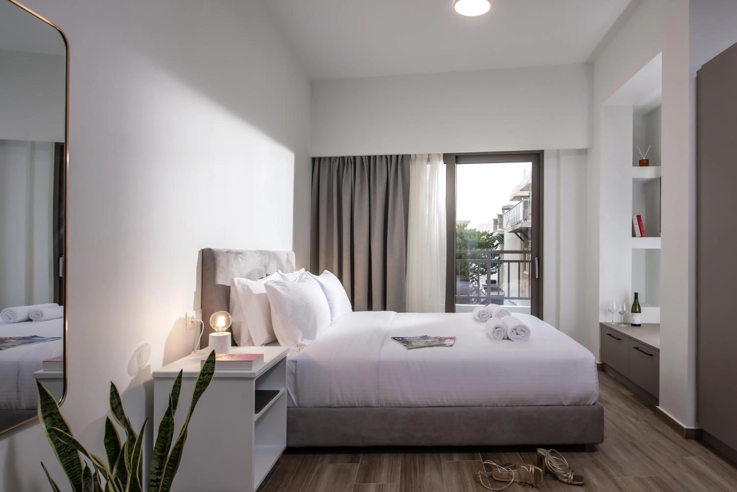 Bedroom, Bed in Enea City Suites