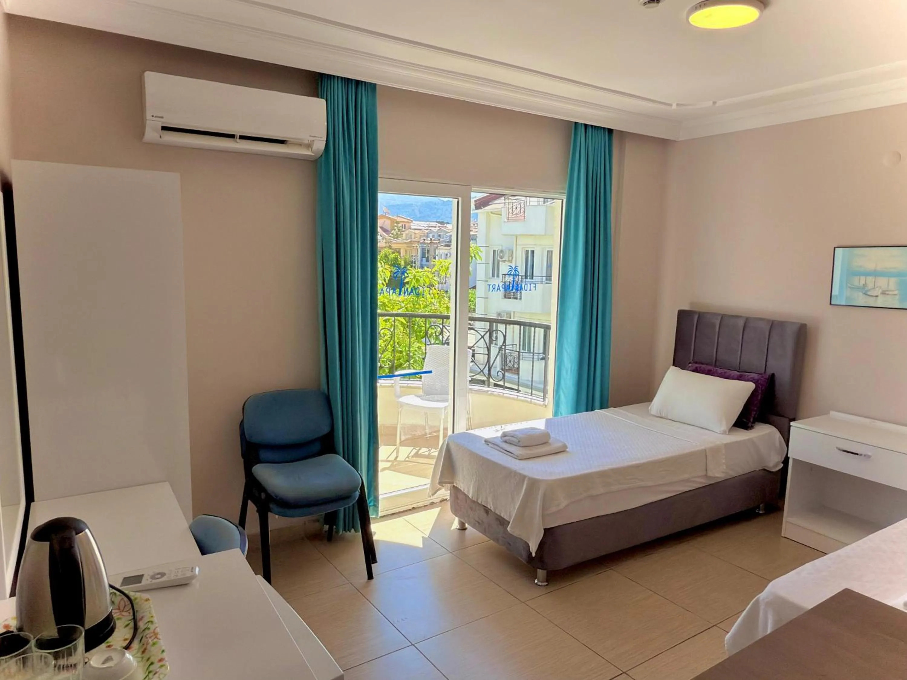 Bed in Fidan Apart Hotel