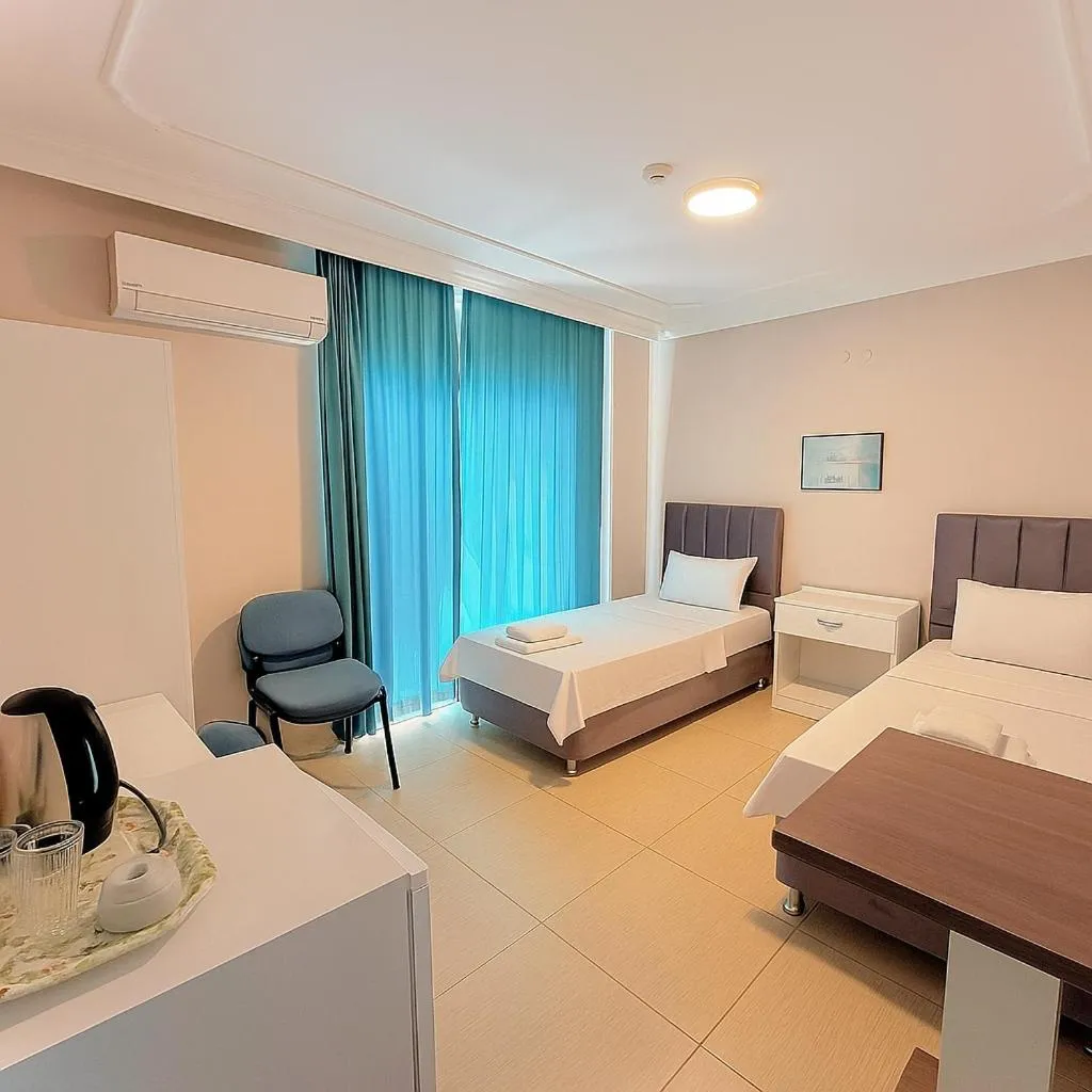 Bed in Fidan Apart Hotel