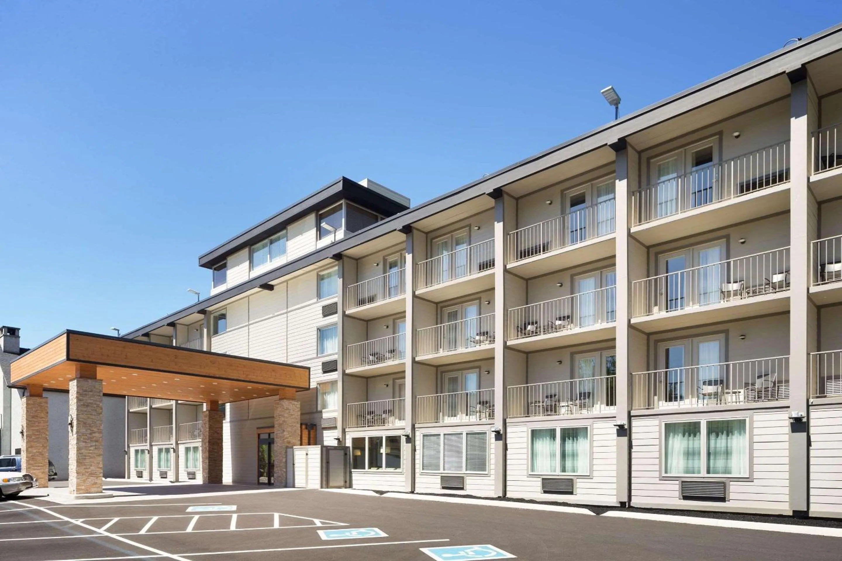 Property building in Country Inn & Suites Downtown Convention Center by Radisson, Gatlinburg, TN