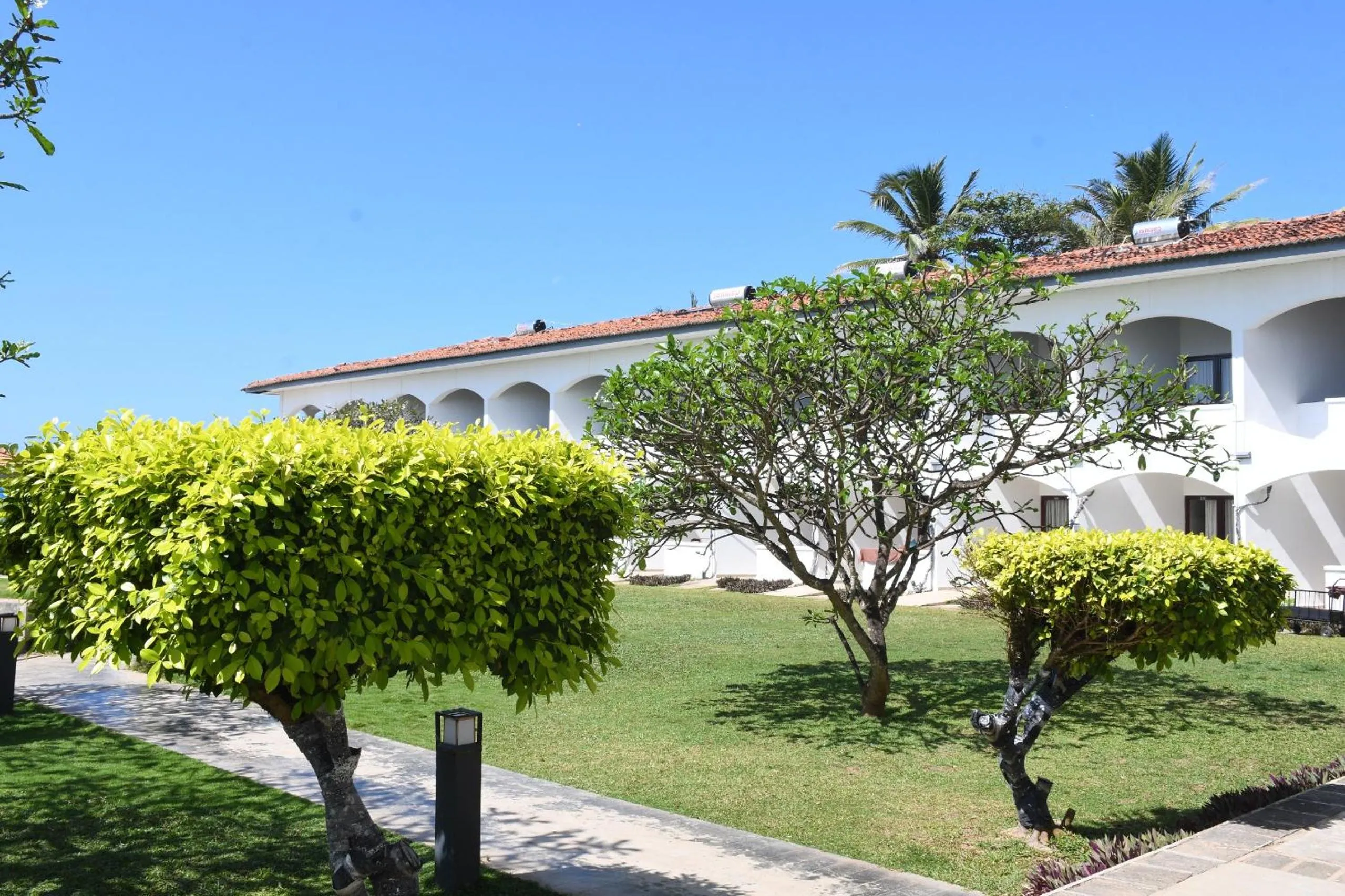 Garden in Hotel Lanka Super Corals