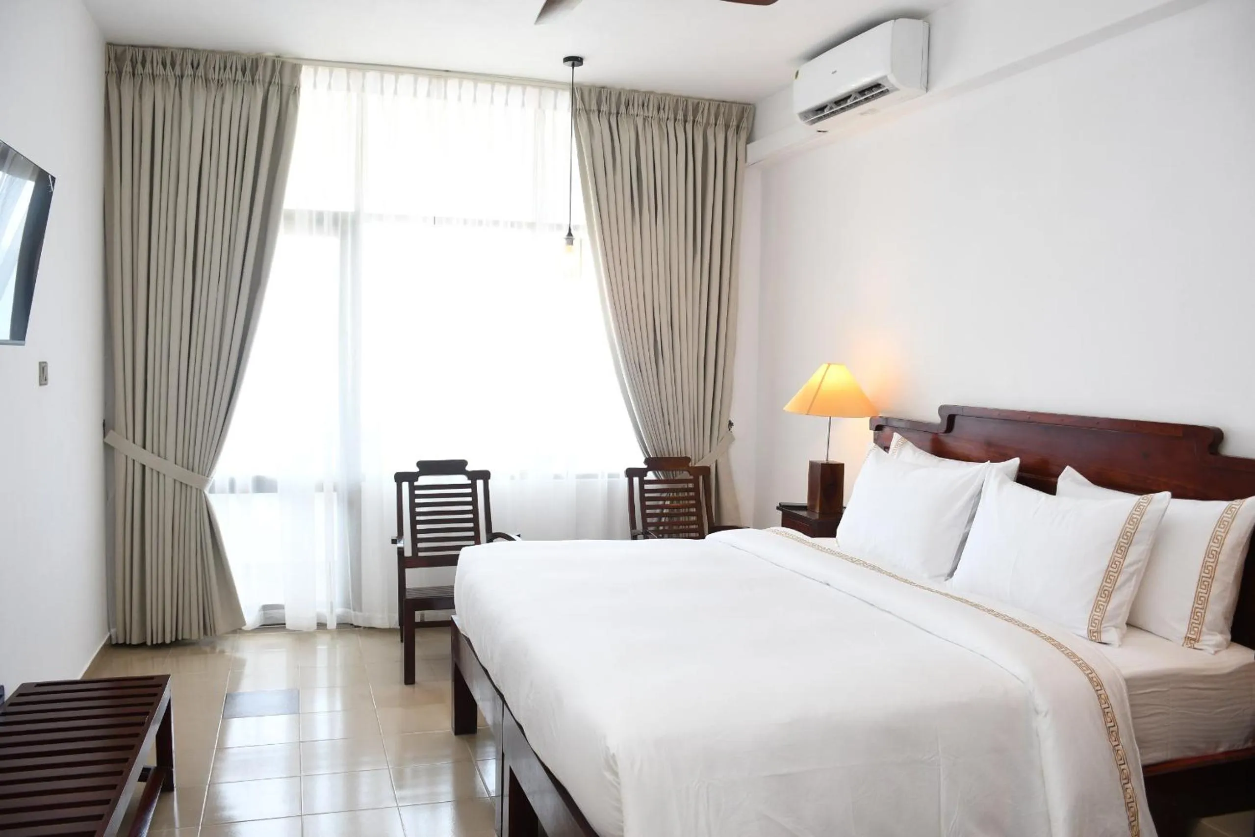 Bed in Hotel Lanka Super Corals