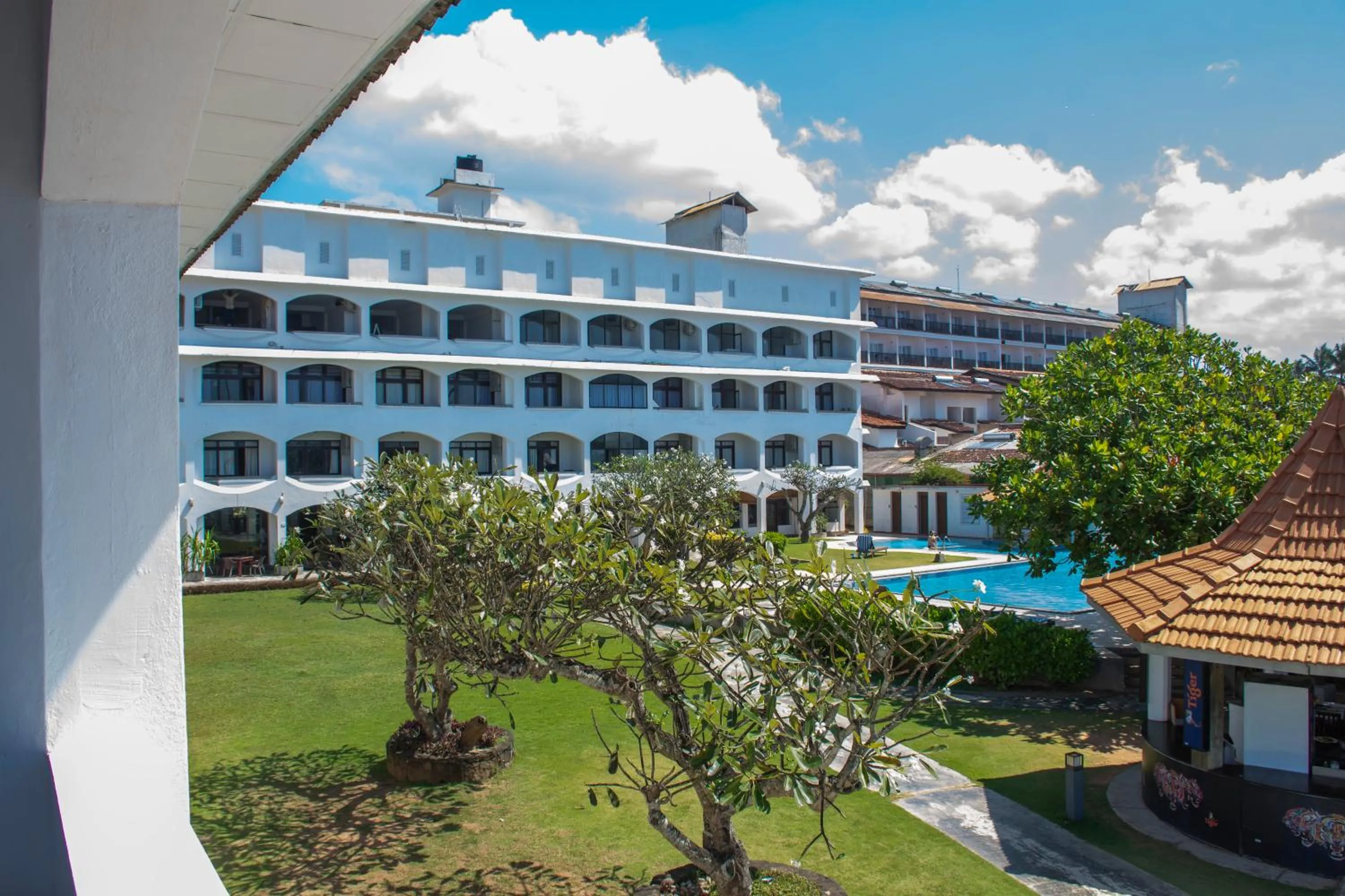 Garden in Hotel Lanka Super Corals