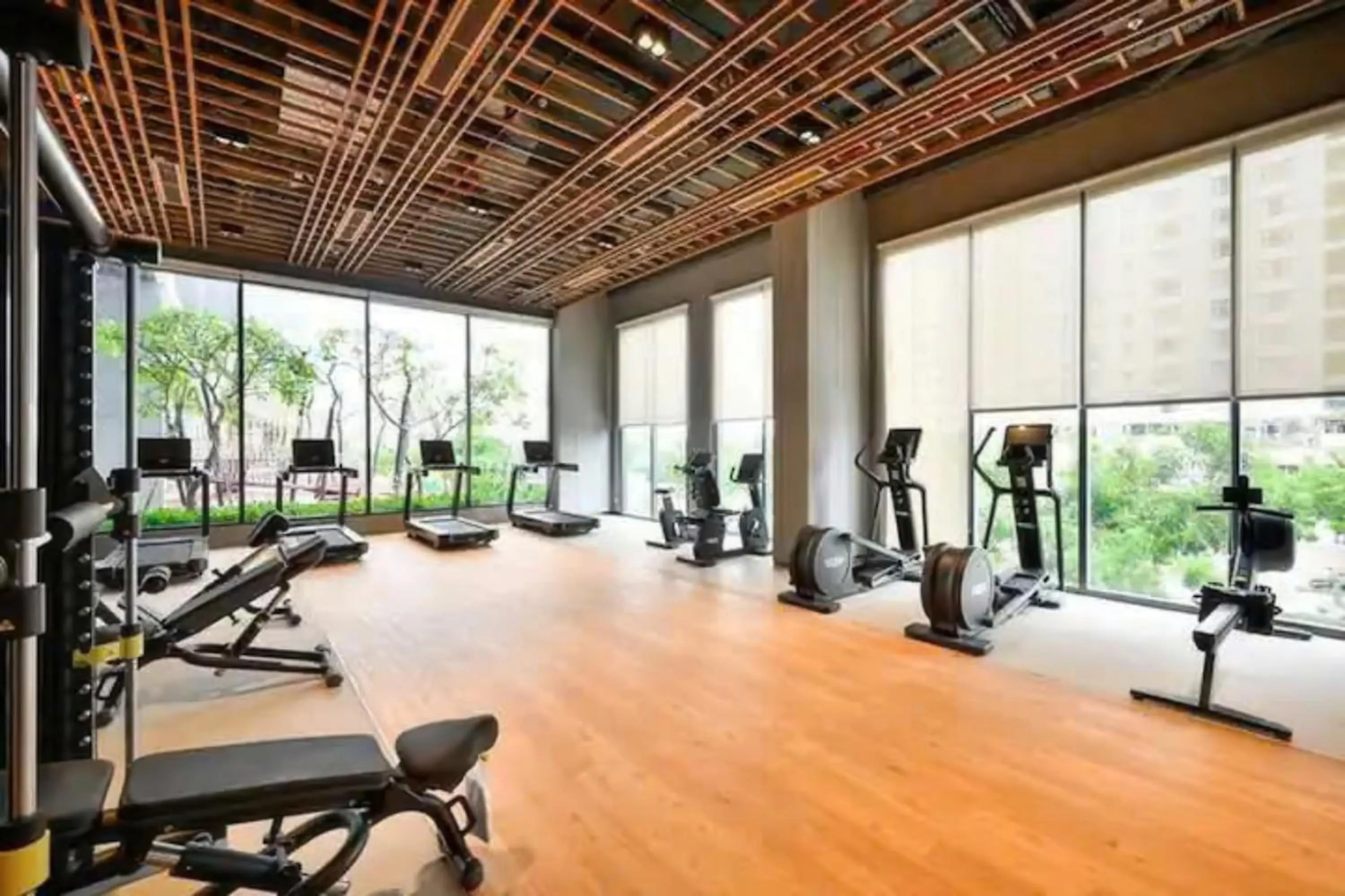 Fitness centre/facilities in The Antonia Apartments - Korea Town D7