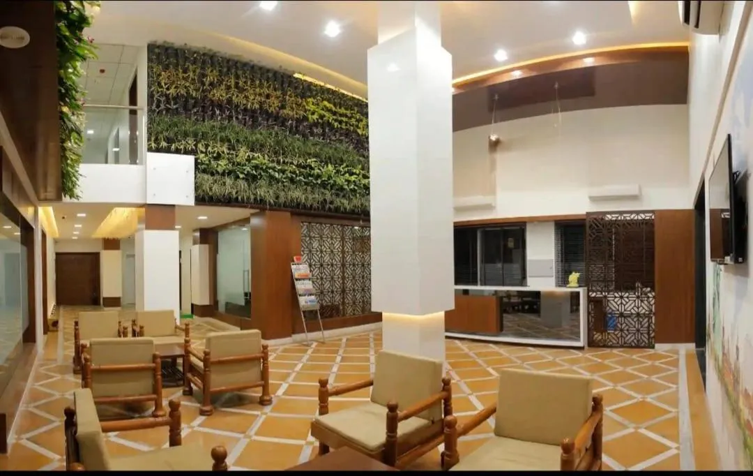 Lobby or reception in Hotel Raviraj, Chhatrapati Sambhaji Nagar