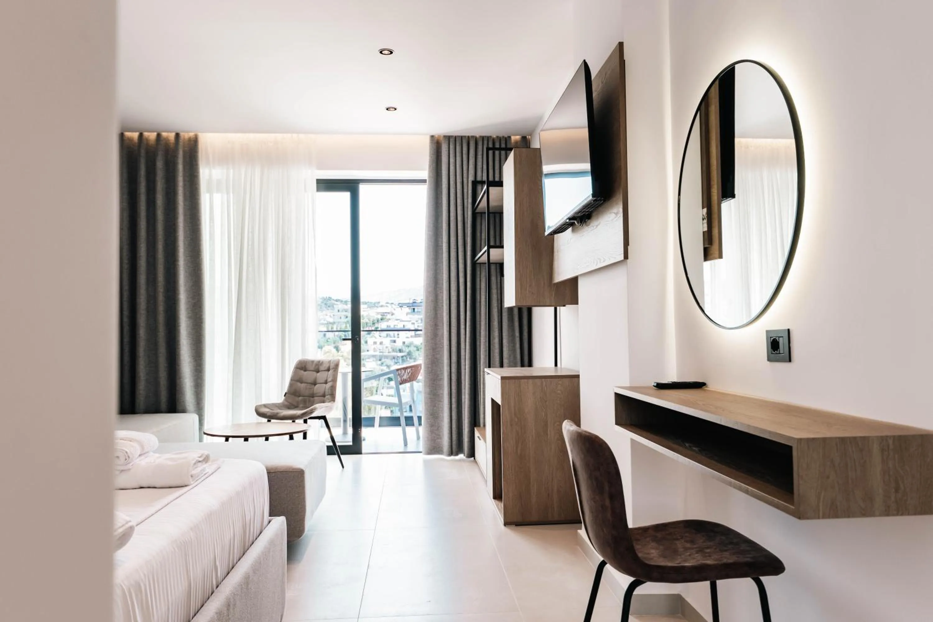 Bed in Central Park Premium Hotel