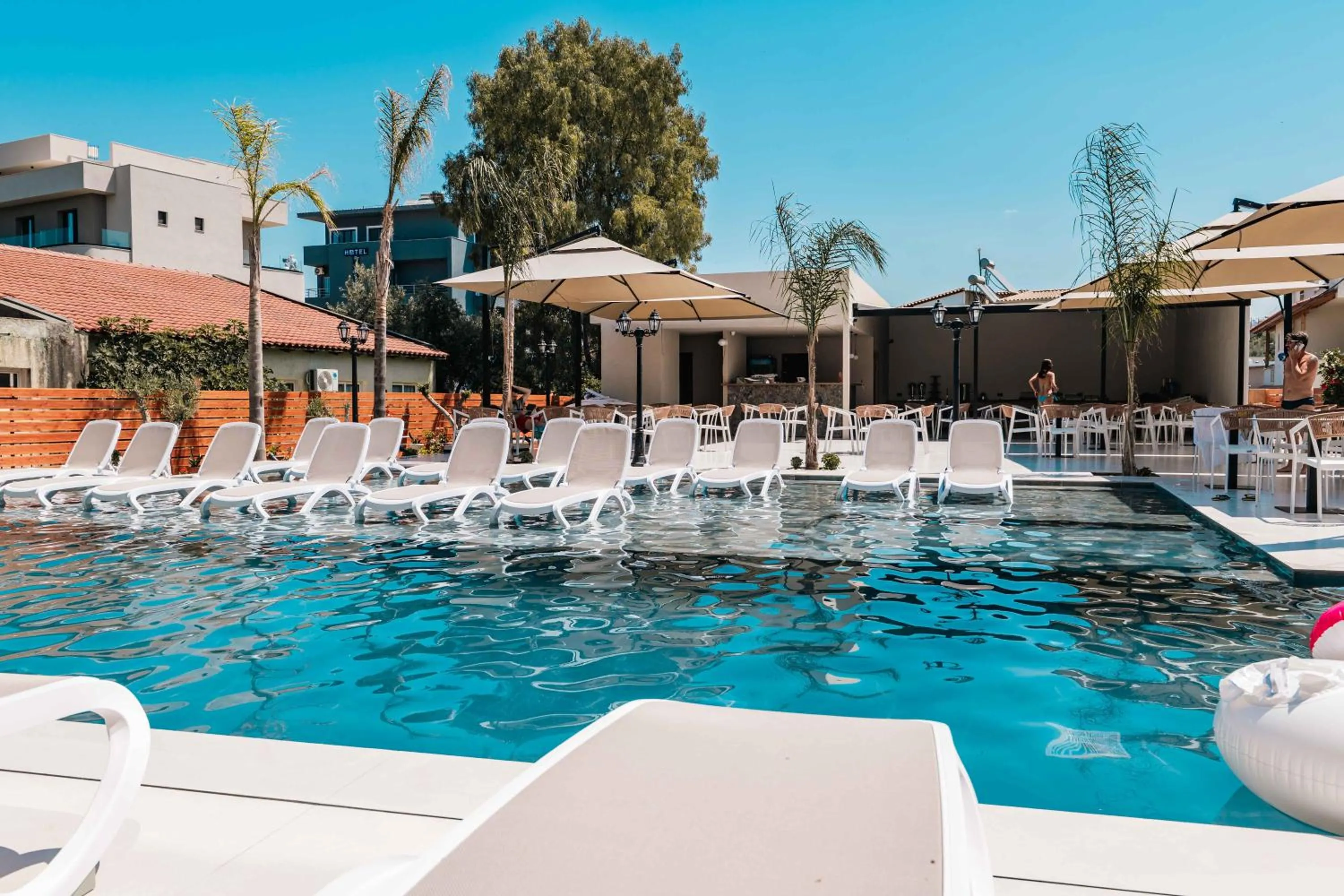 Property building in Central Park Premium Hotel