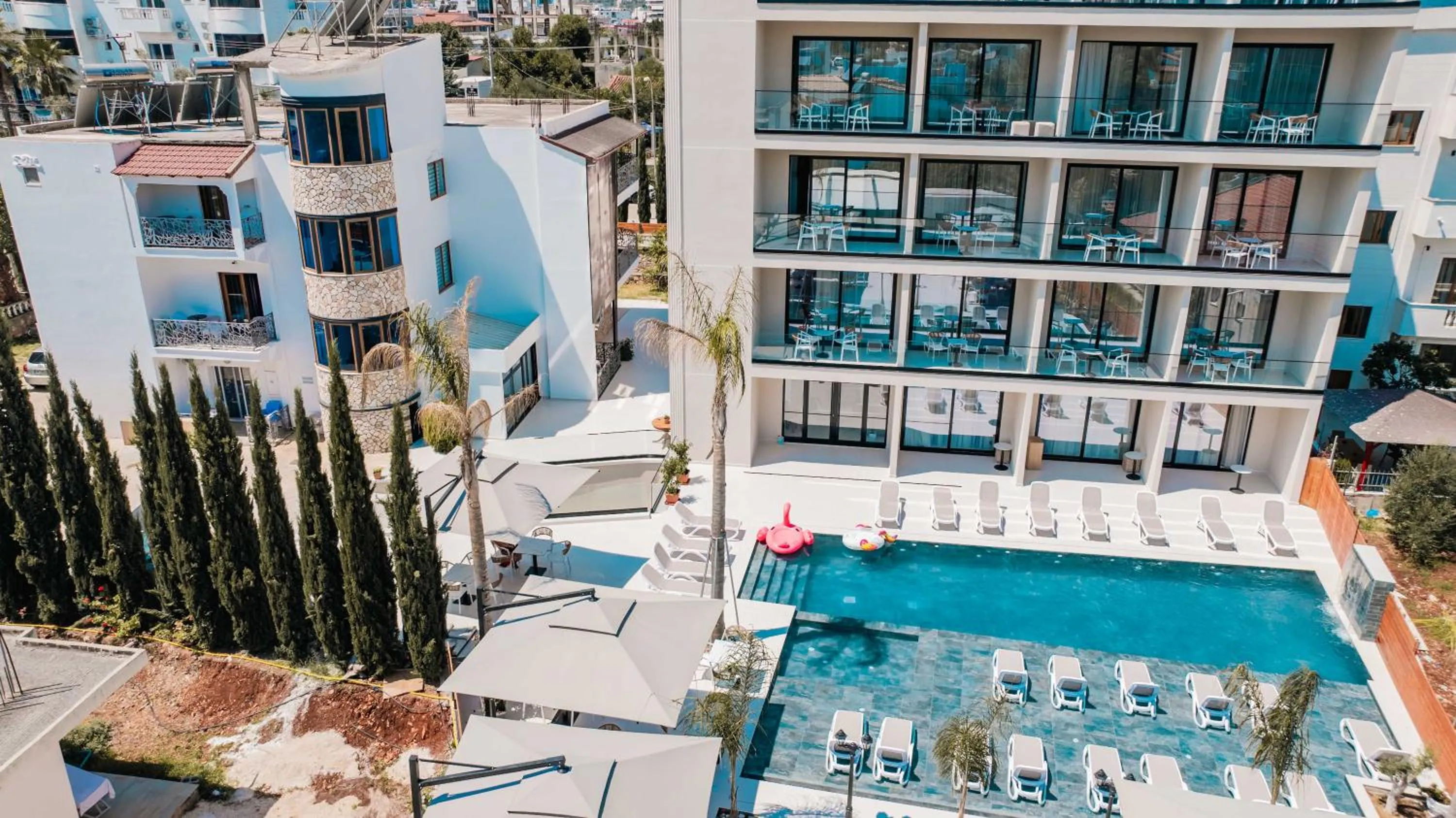 Property building in Central Park Premium Hotel