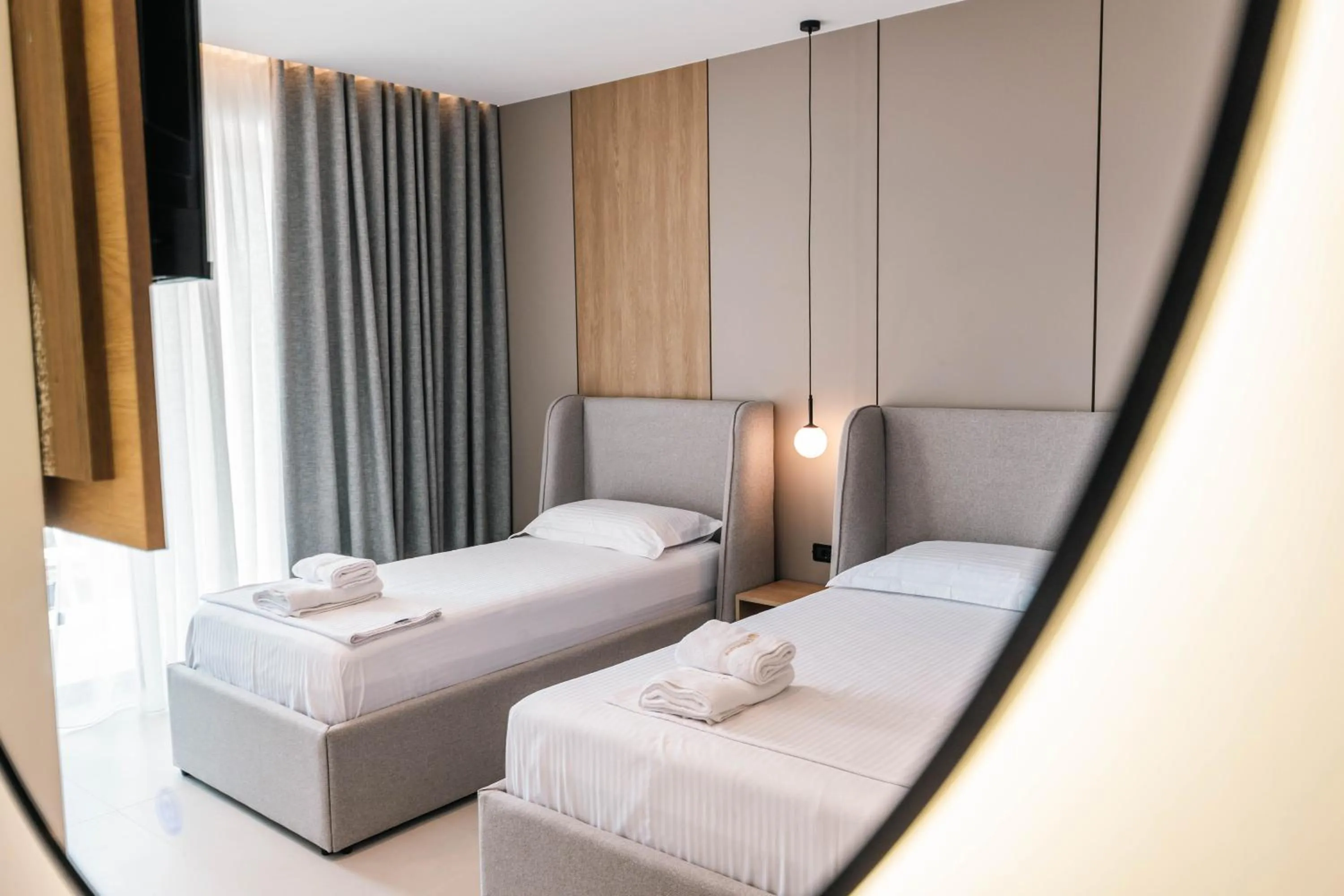 Bed in Central Park Premium Hotel