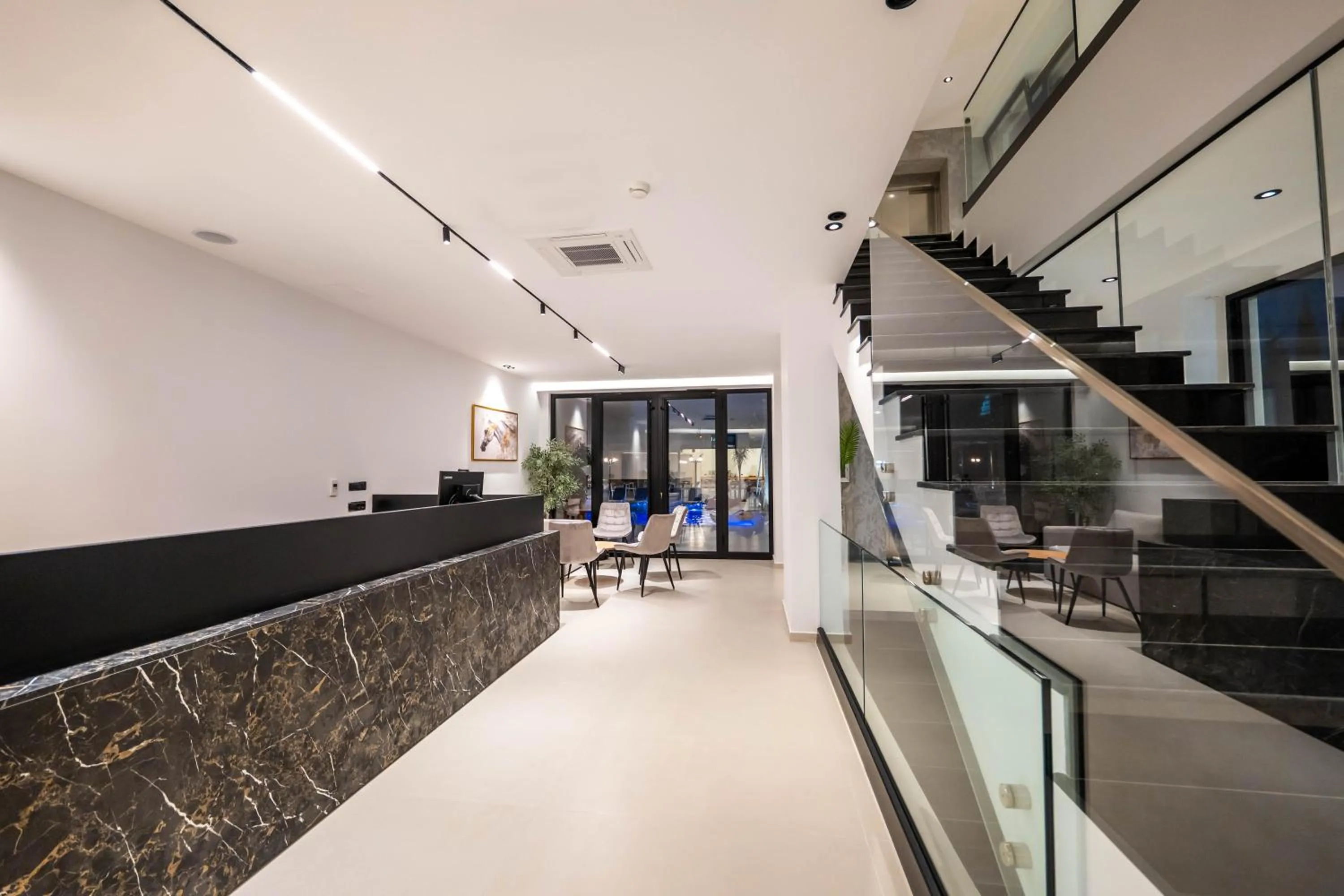 Kitchen or kitchenette in Central Park Premium Hotel