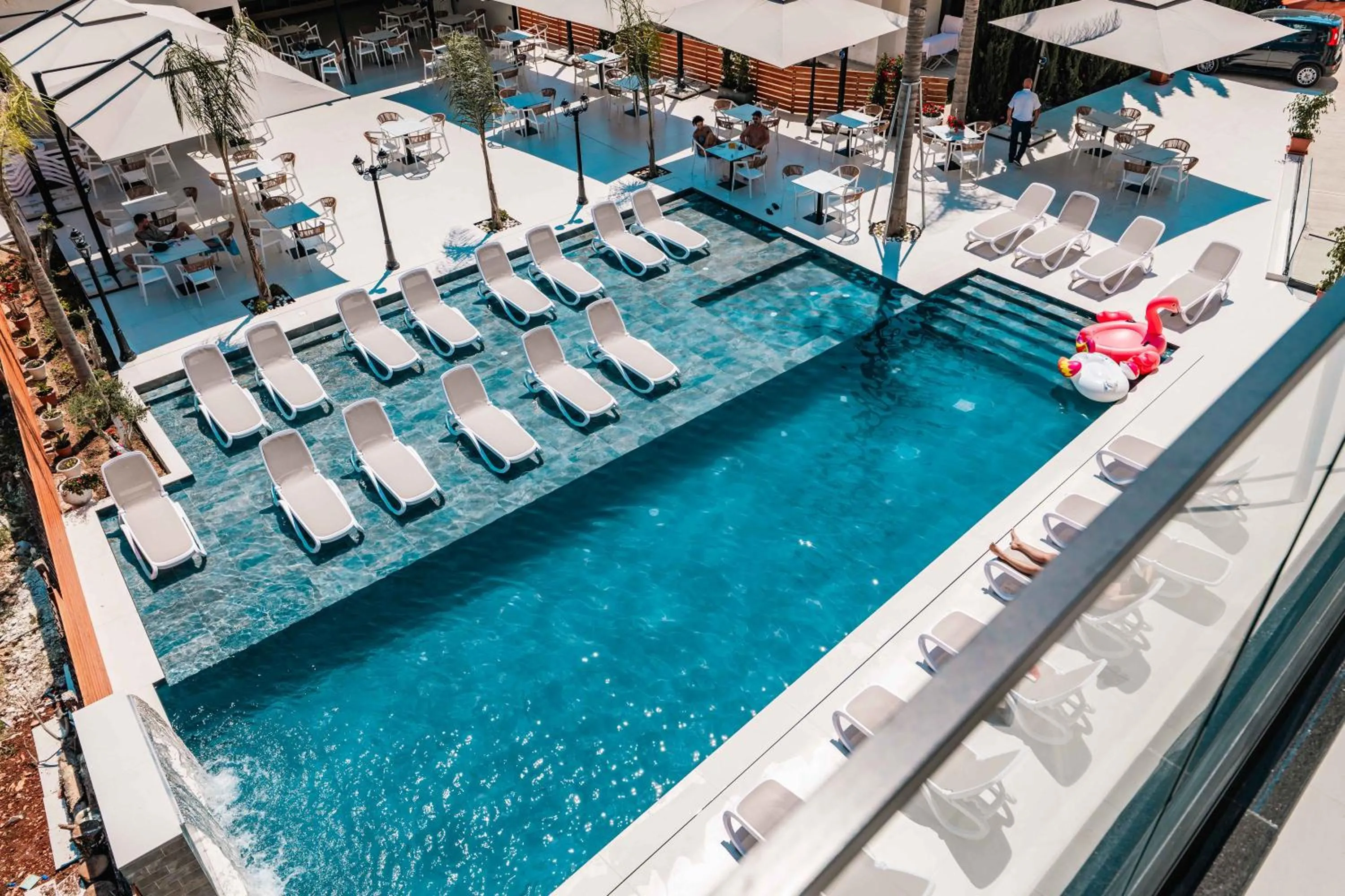 Patio in Central Park Premium Hotel