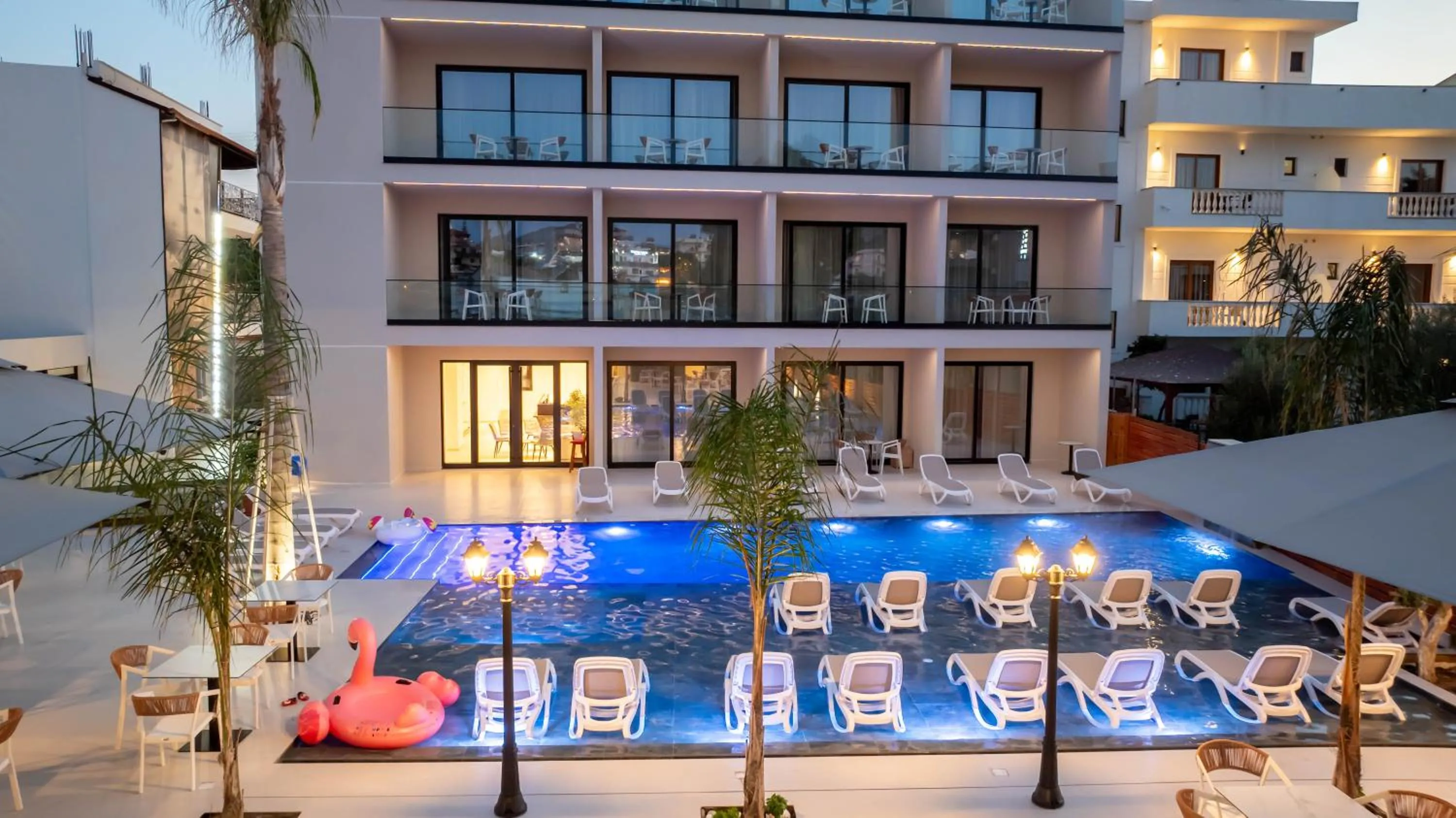 Property building in Central Park Premium Hotel