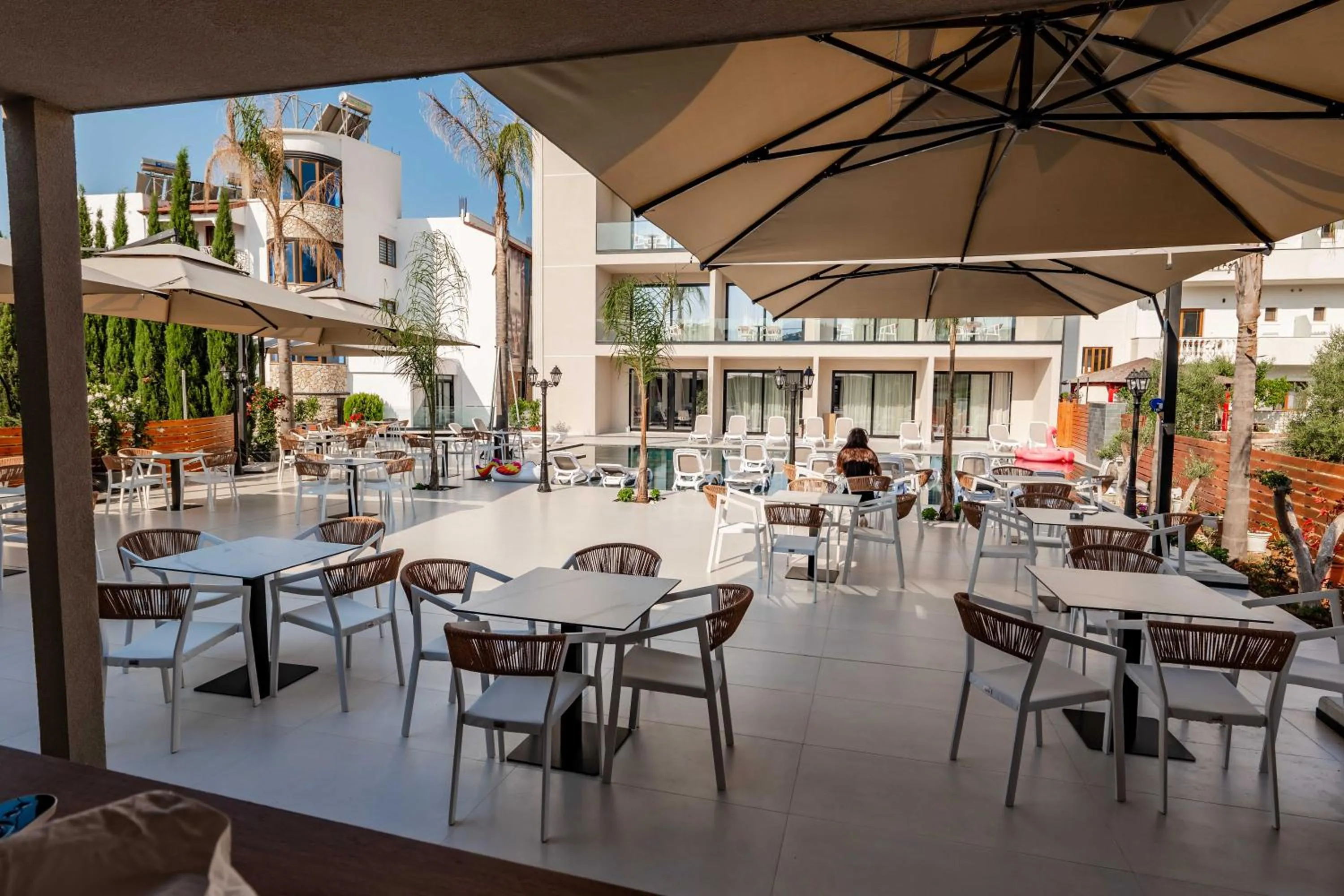 Property building in Central Park Premium Hotel