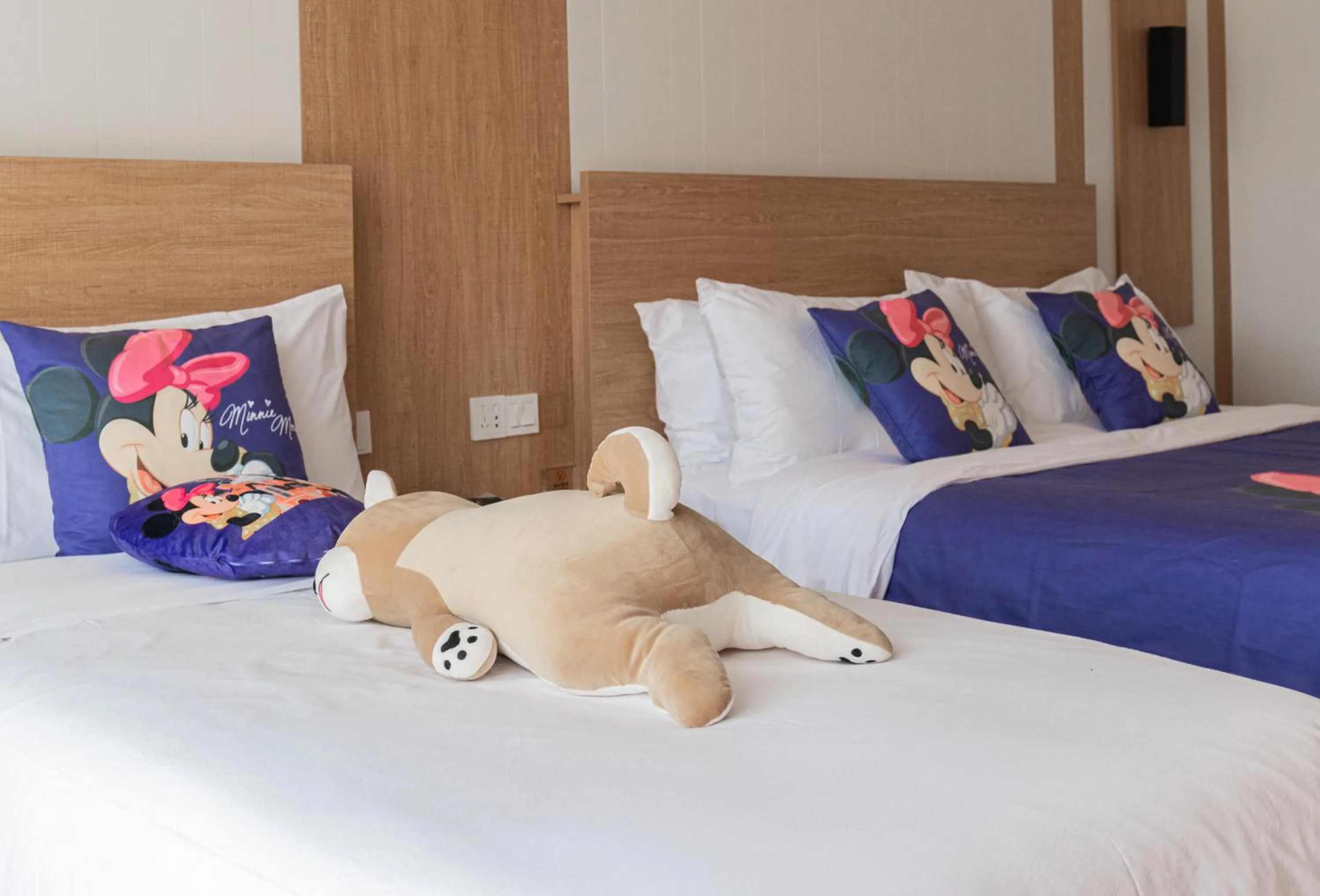 Bed in Nian hotel & resorts