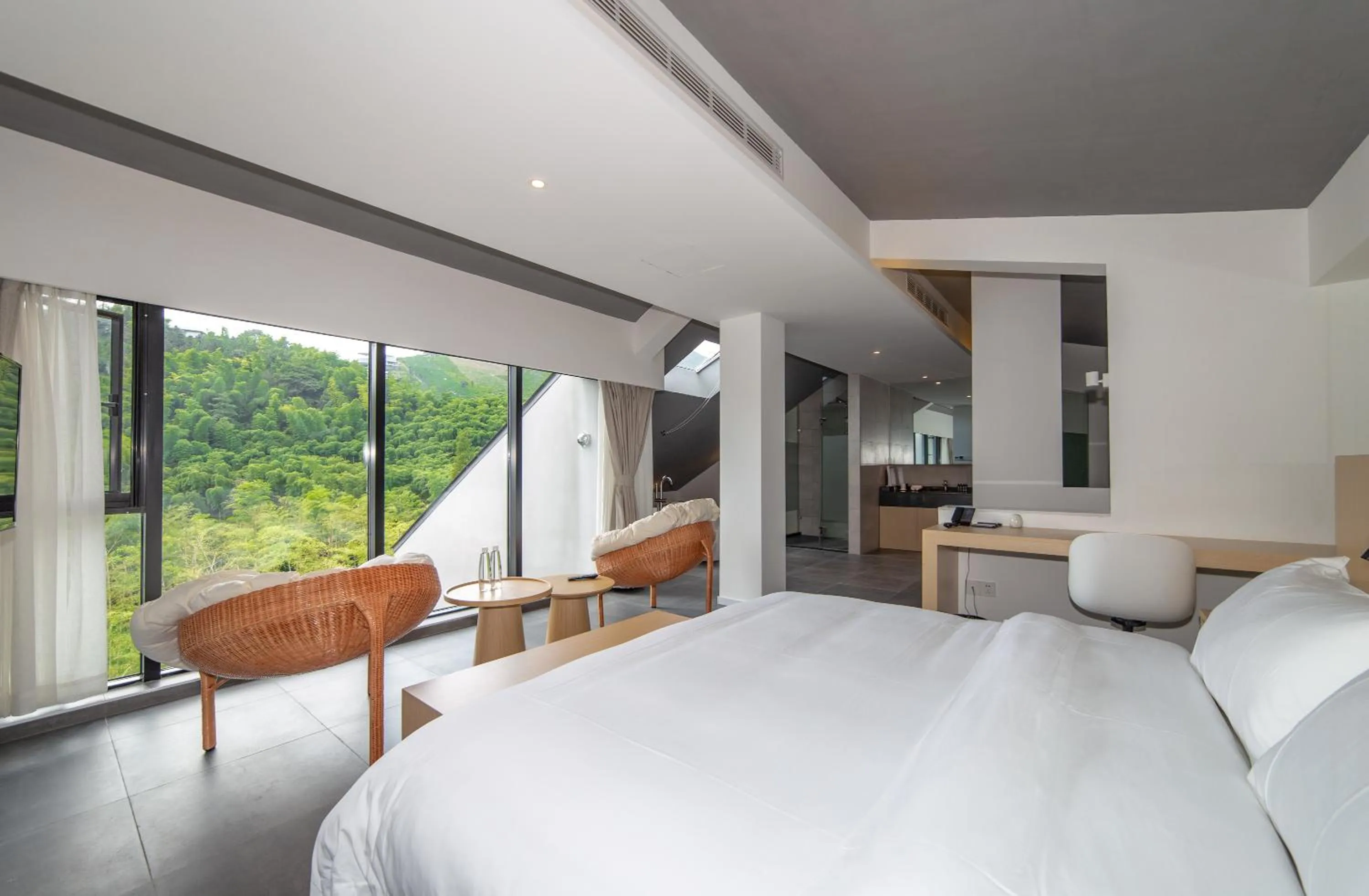 Bed in Nian hotel & resorts