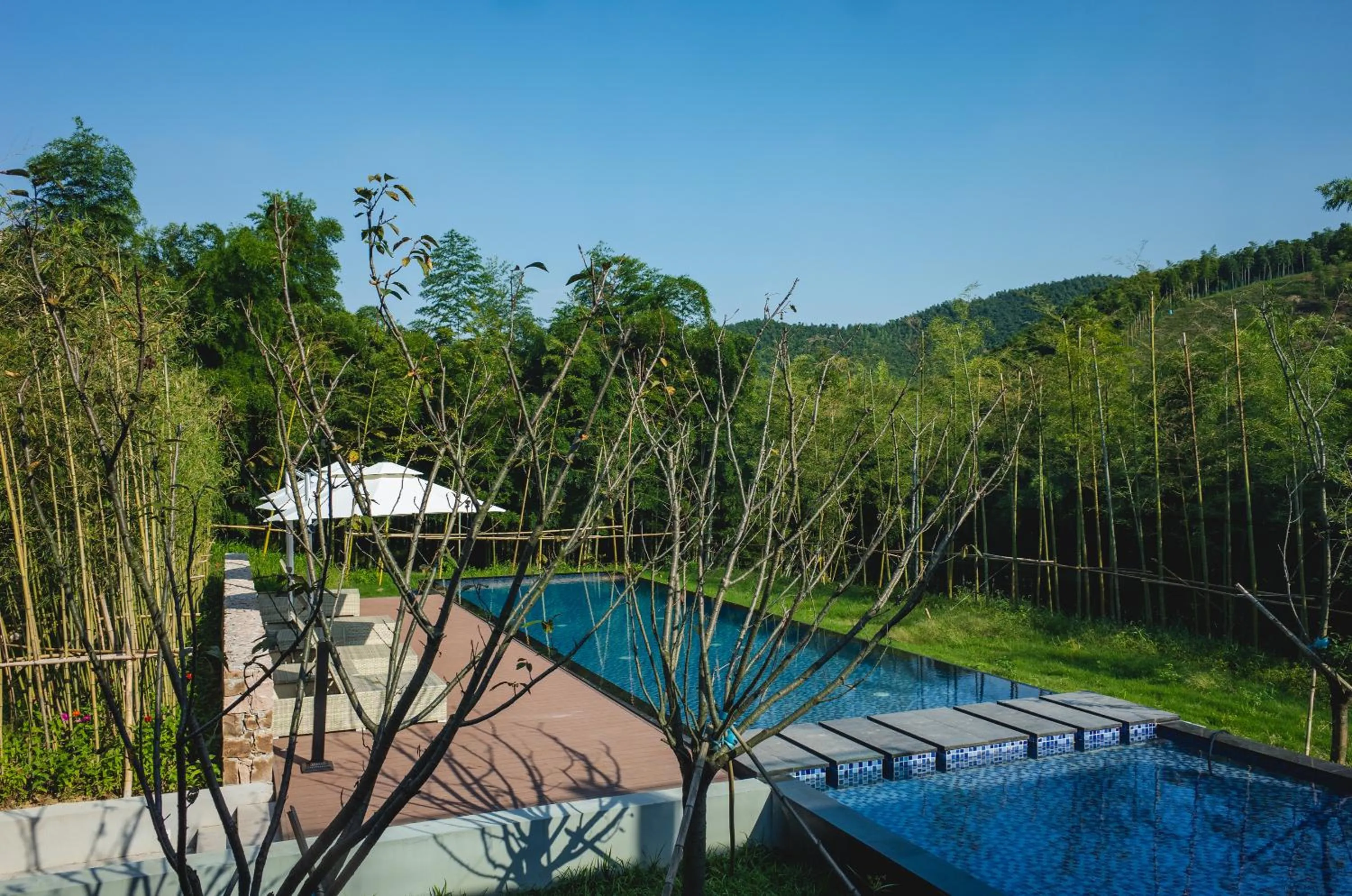 Swimming pool in Nian hotel & resorts