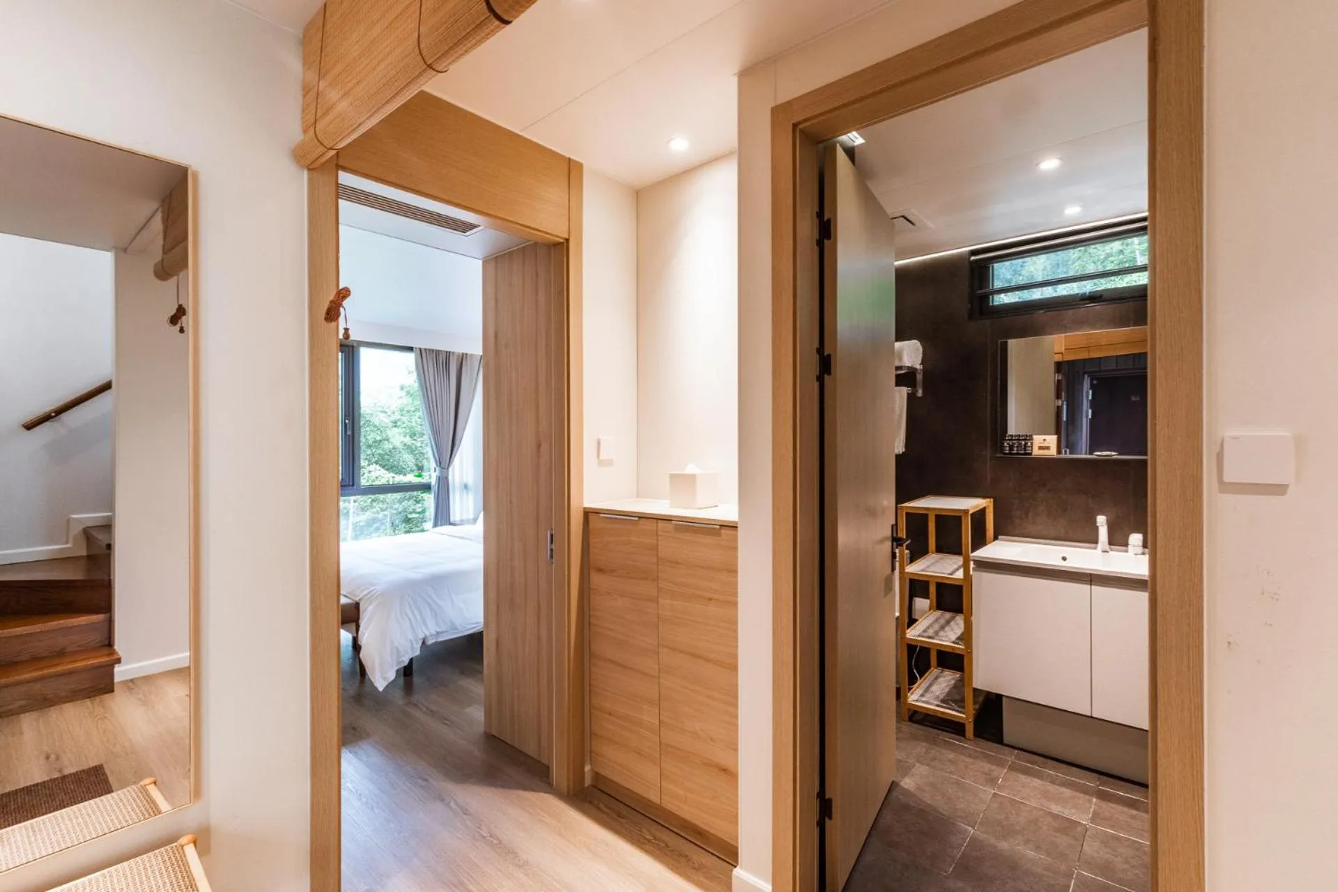 Bed in Nian hotel & resorts