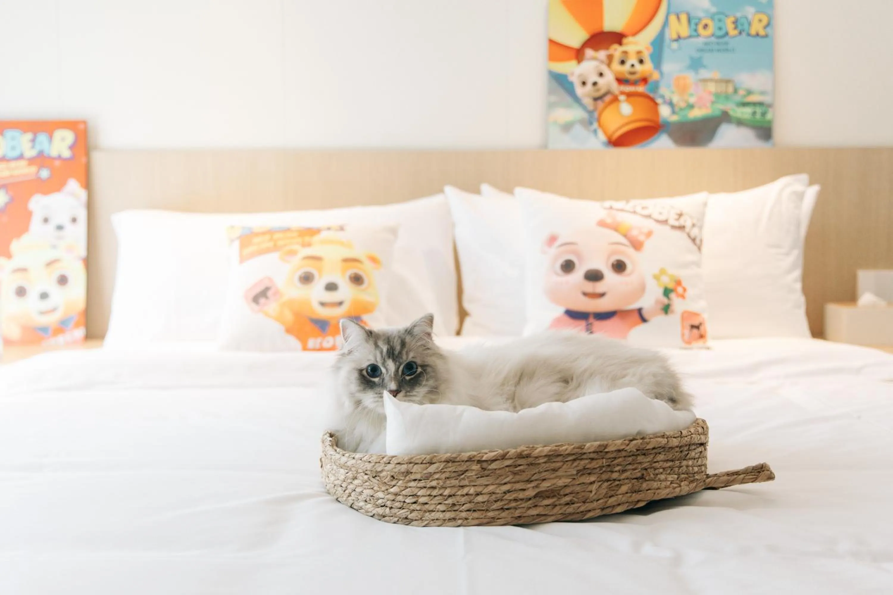 Bed in Nian hotel & resorts