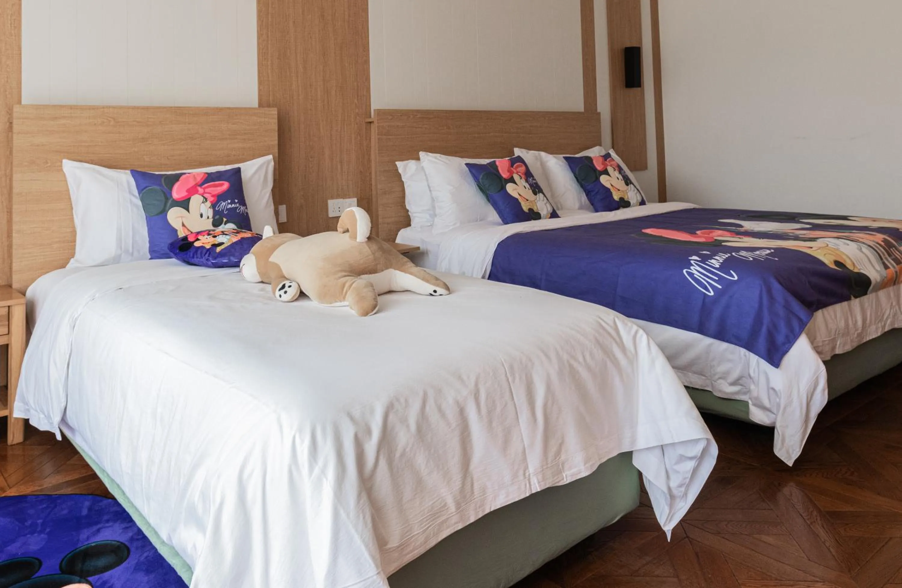 Bed in Nian hotel & resorts