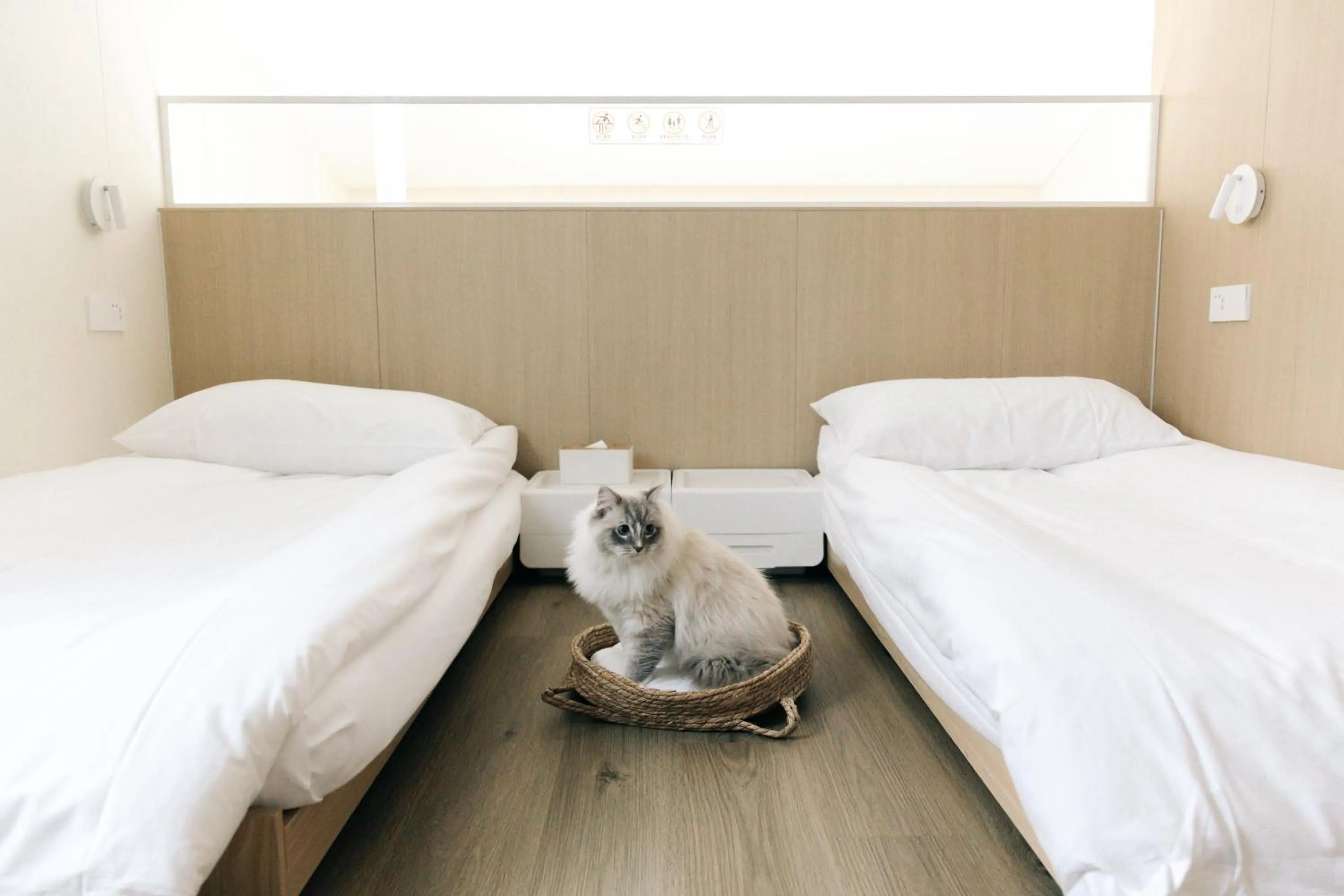 Bed in Nian hotel & resorts