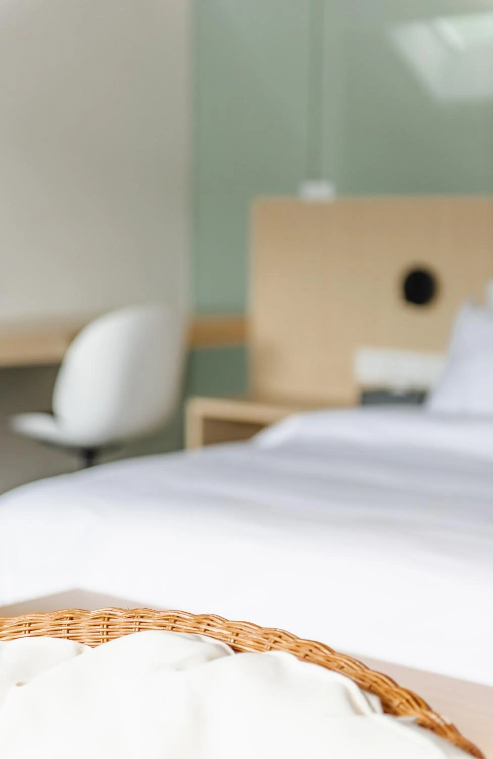 Bed in Nian hotel & resorts