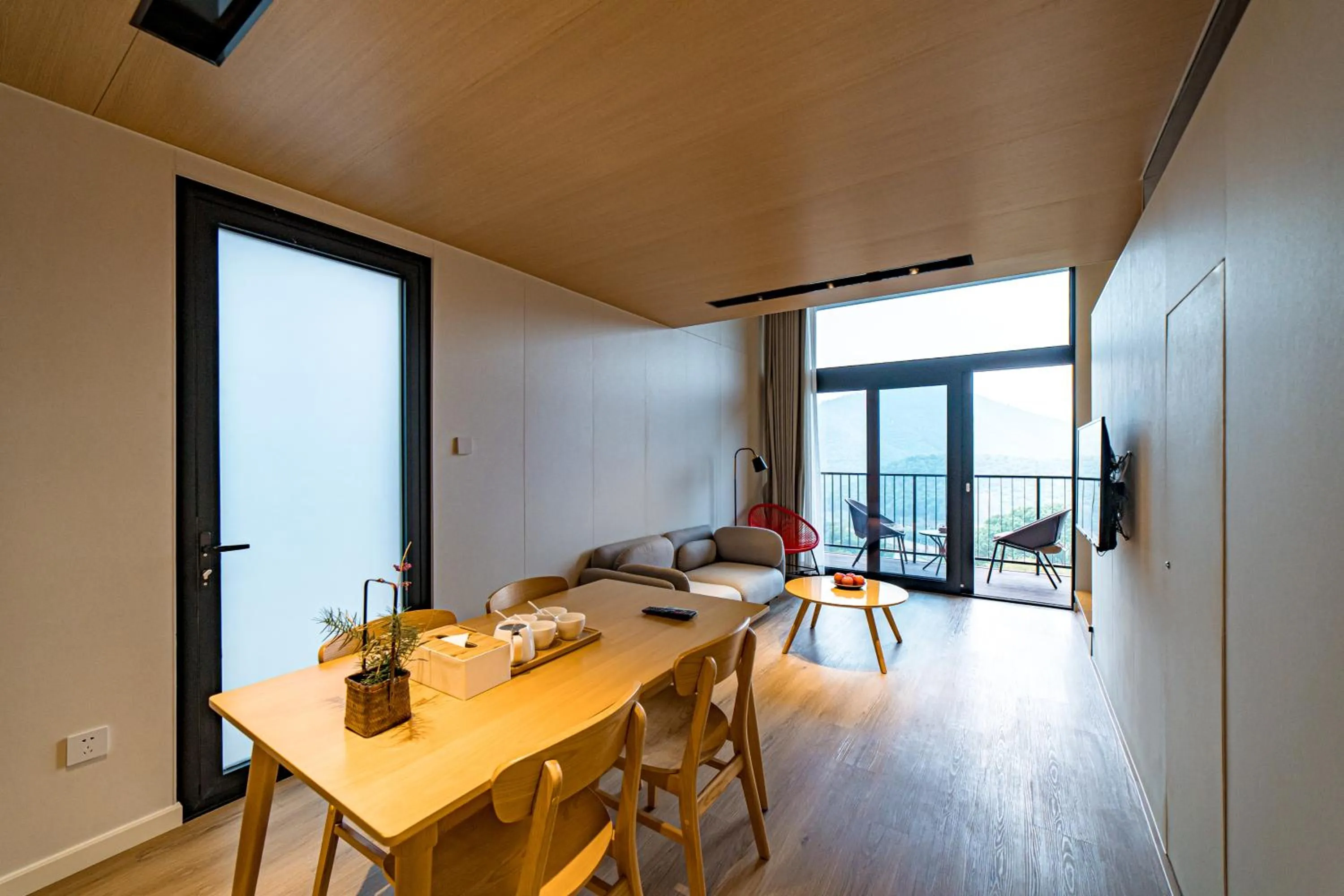 Living room in Nian hotel & resorts