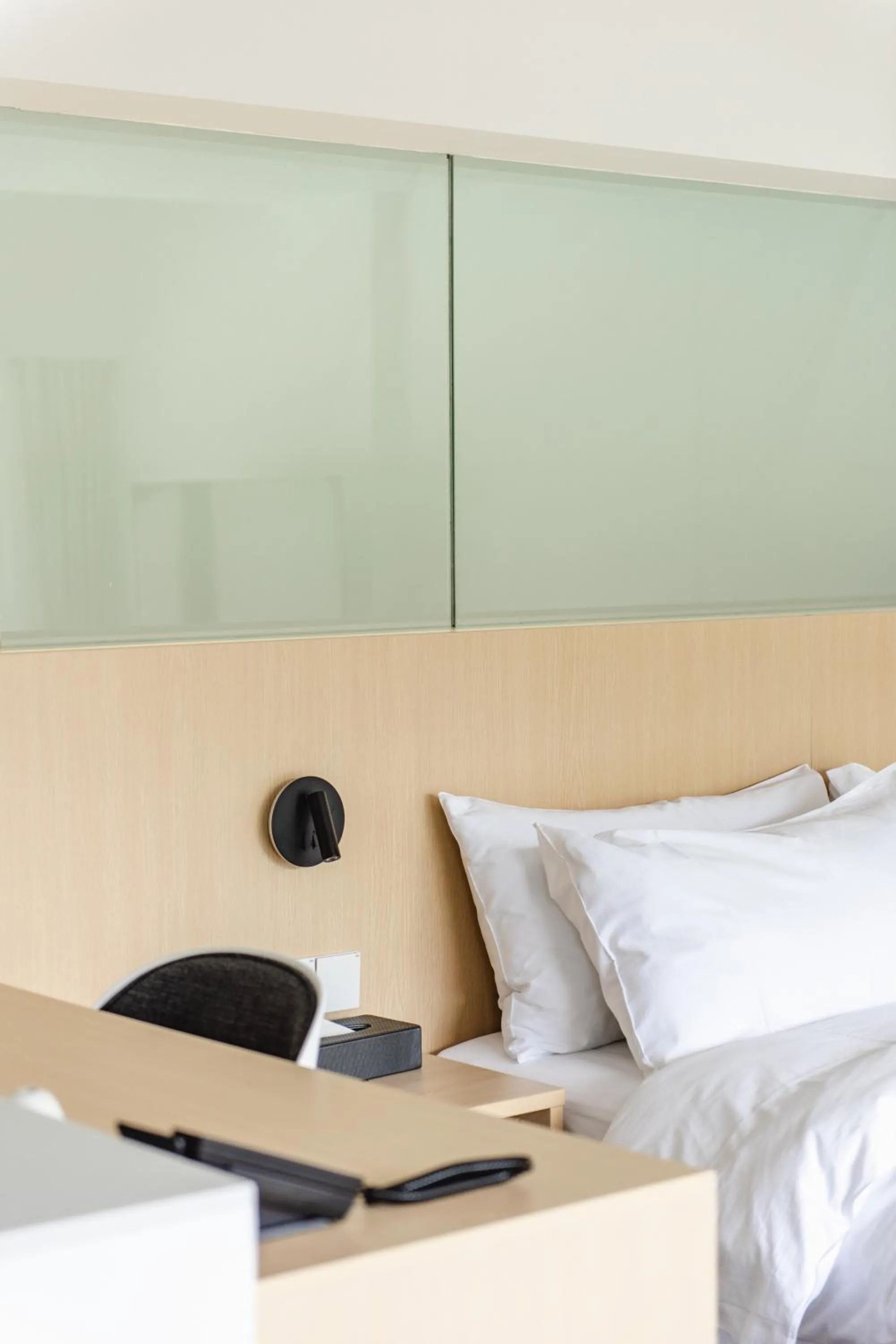 Bed in Nian hotel & resorts