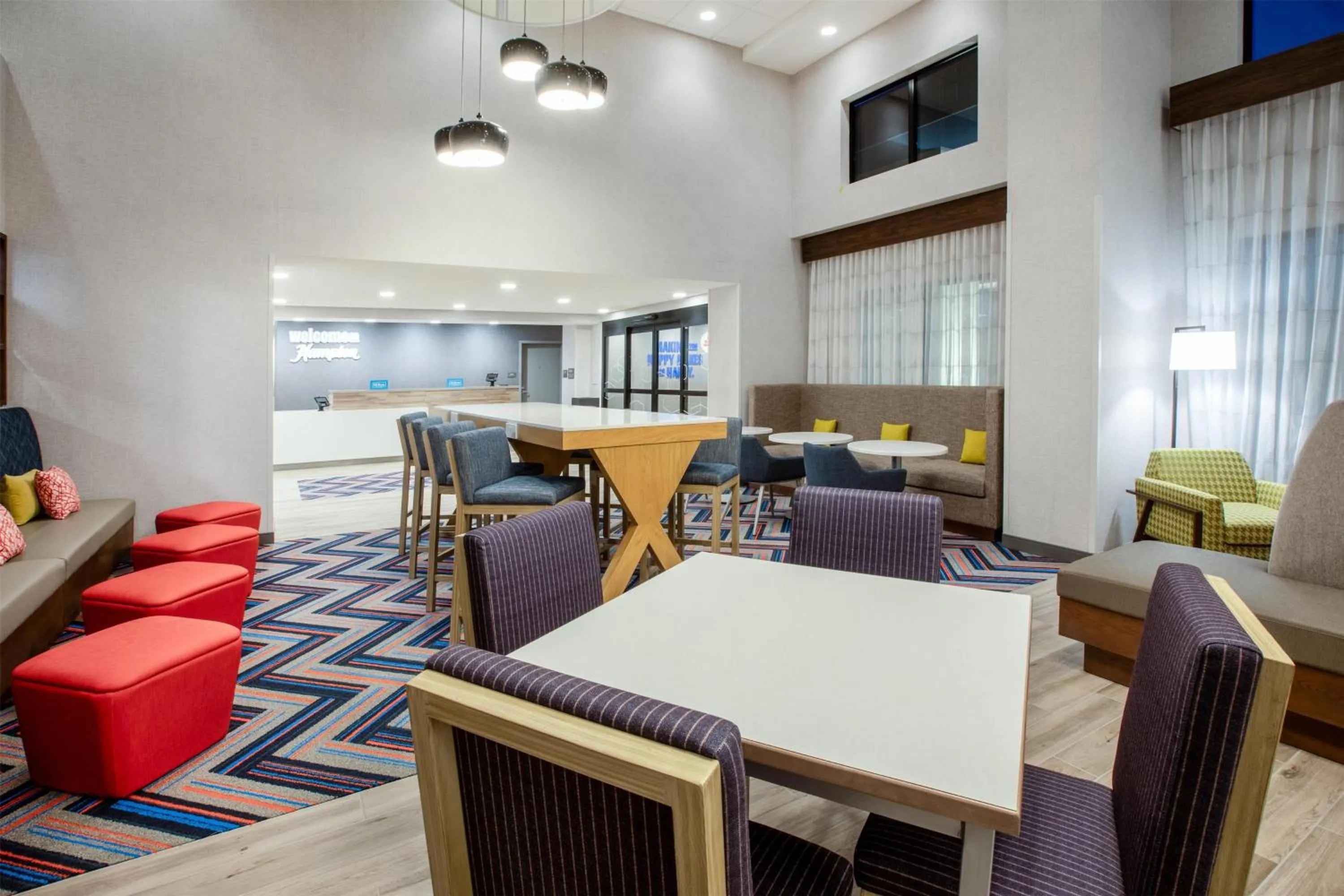Lobby or reception in Hampton Inn & Suites La Grande, Or