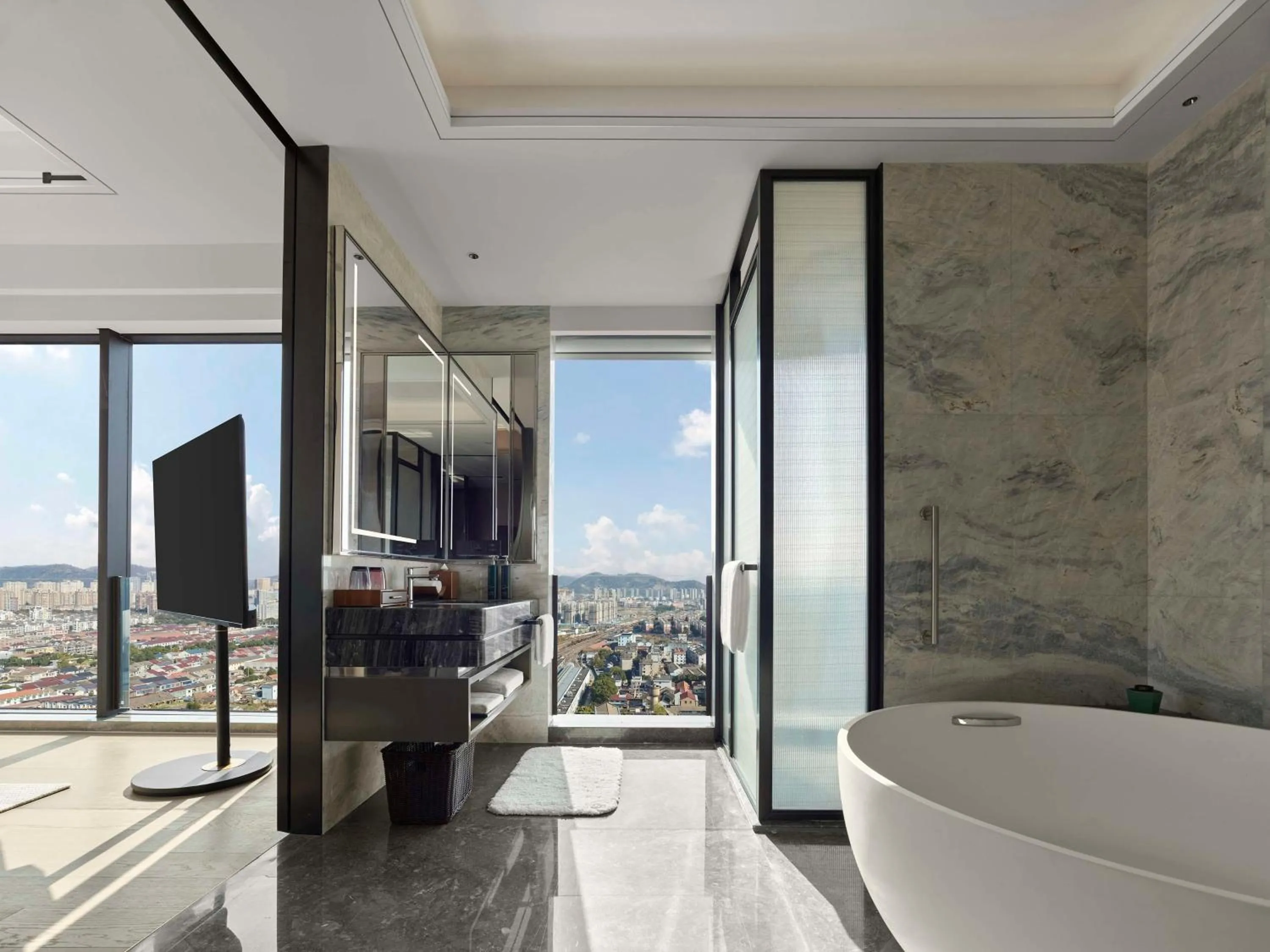 Bathroom in Hilton Yuyao