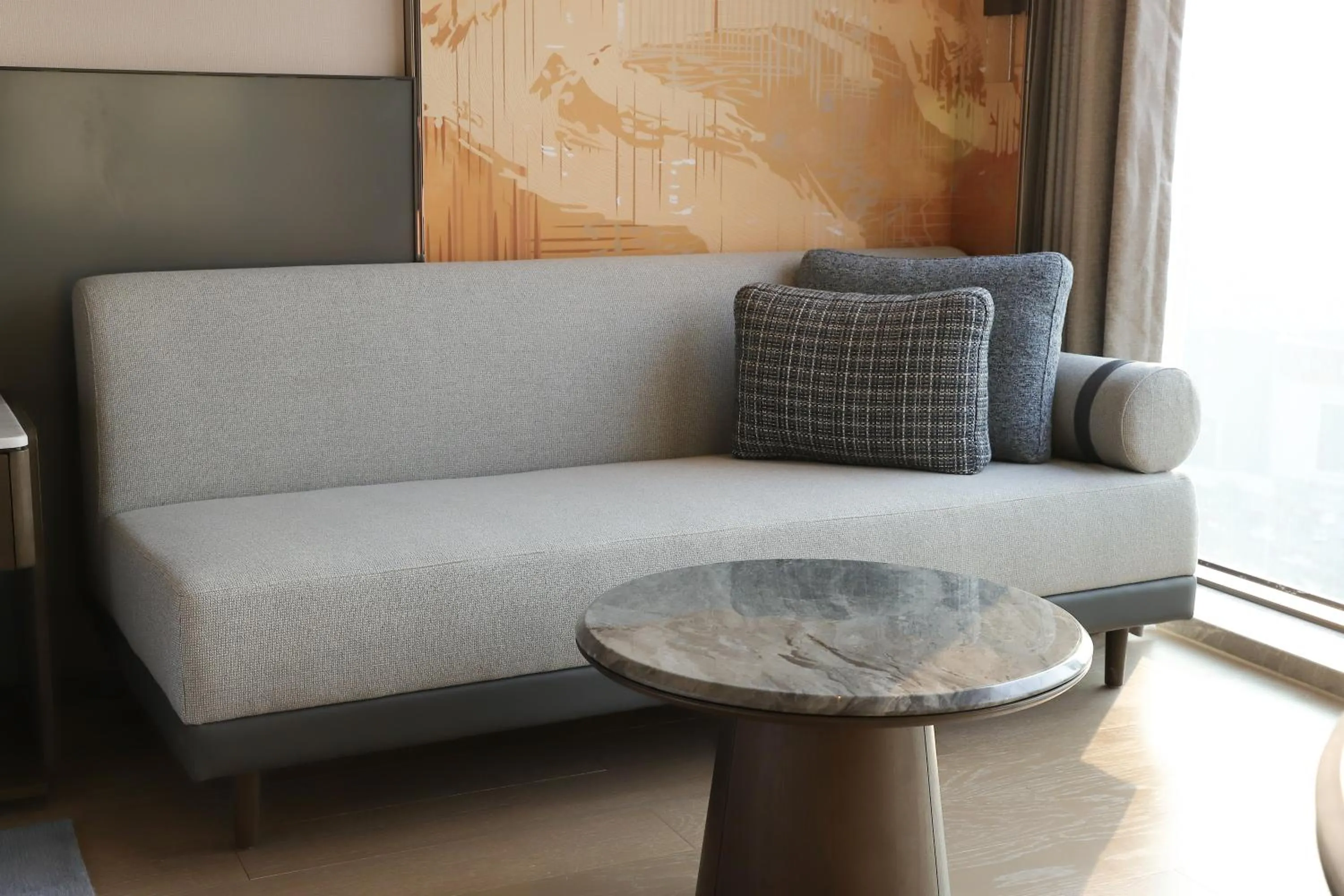 Seating area in Hilton Yuyao