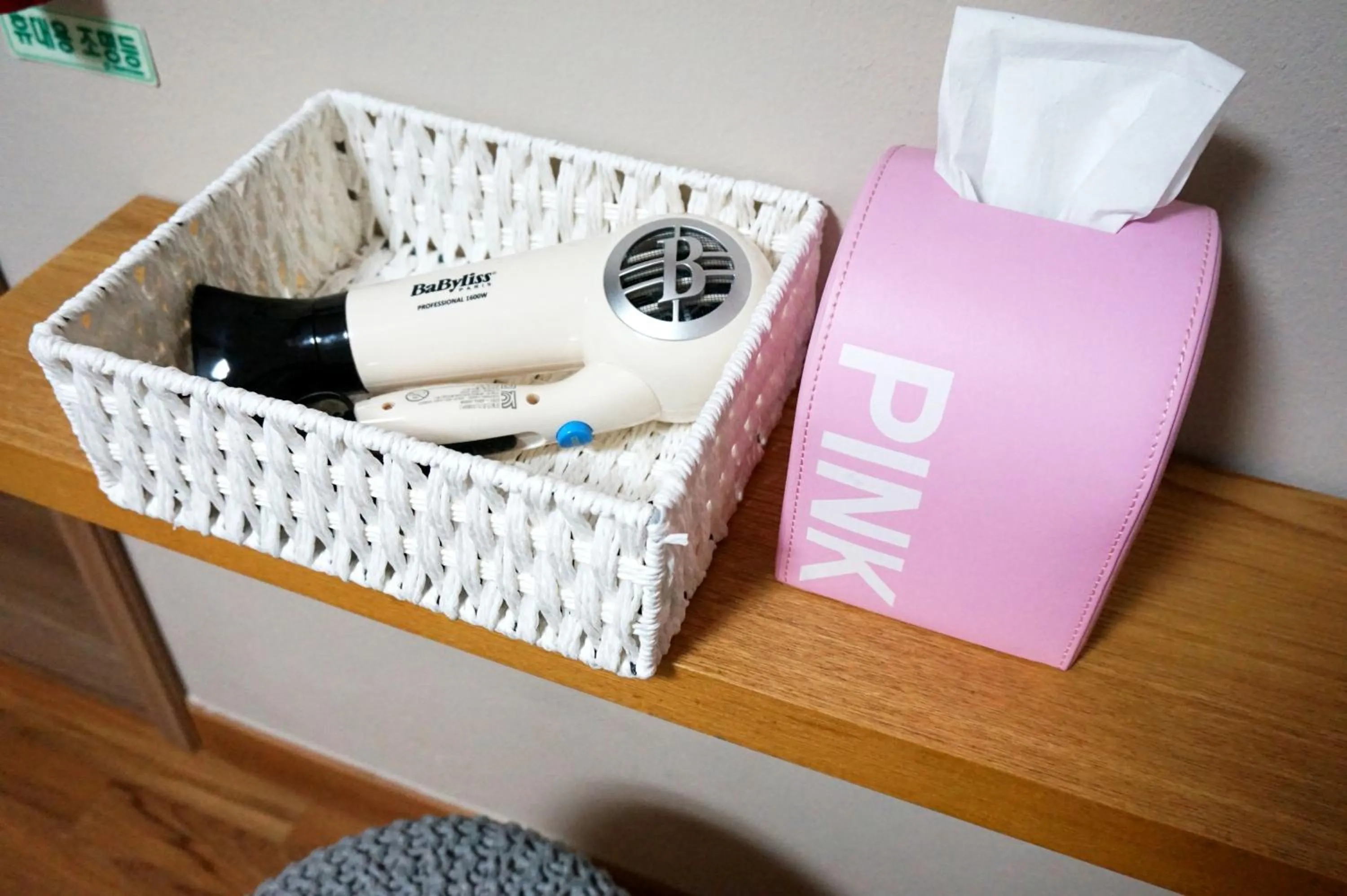 Decorative detail in The One Hostel Hongdae in Seoul - Foreigner Only