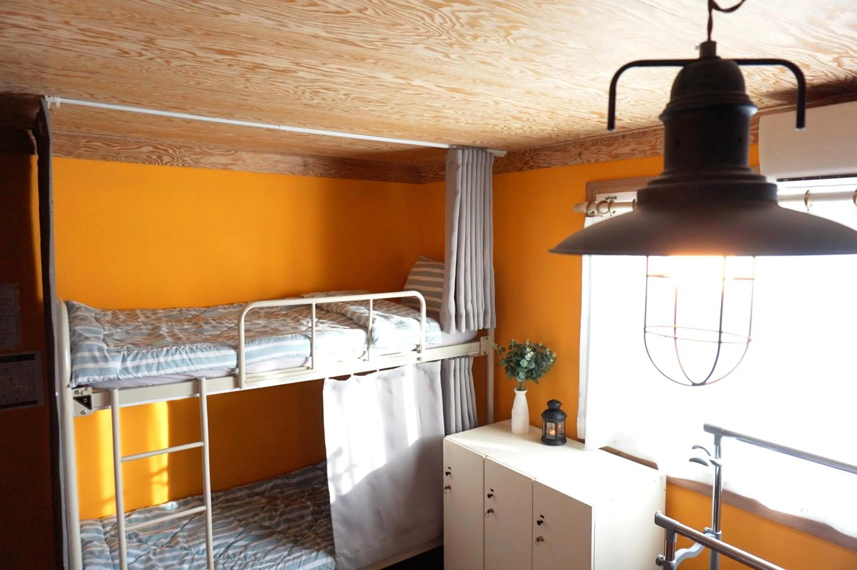 Bedroom, Bed in The One Hostel Hongdae in Seoul - Foreigner Only