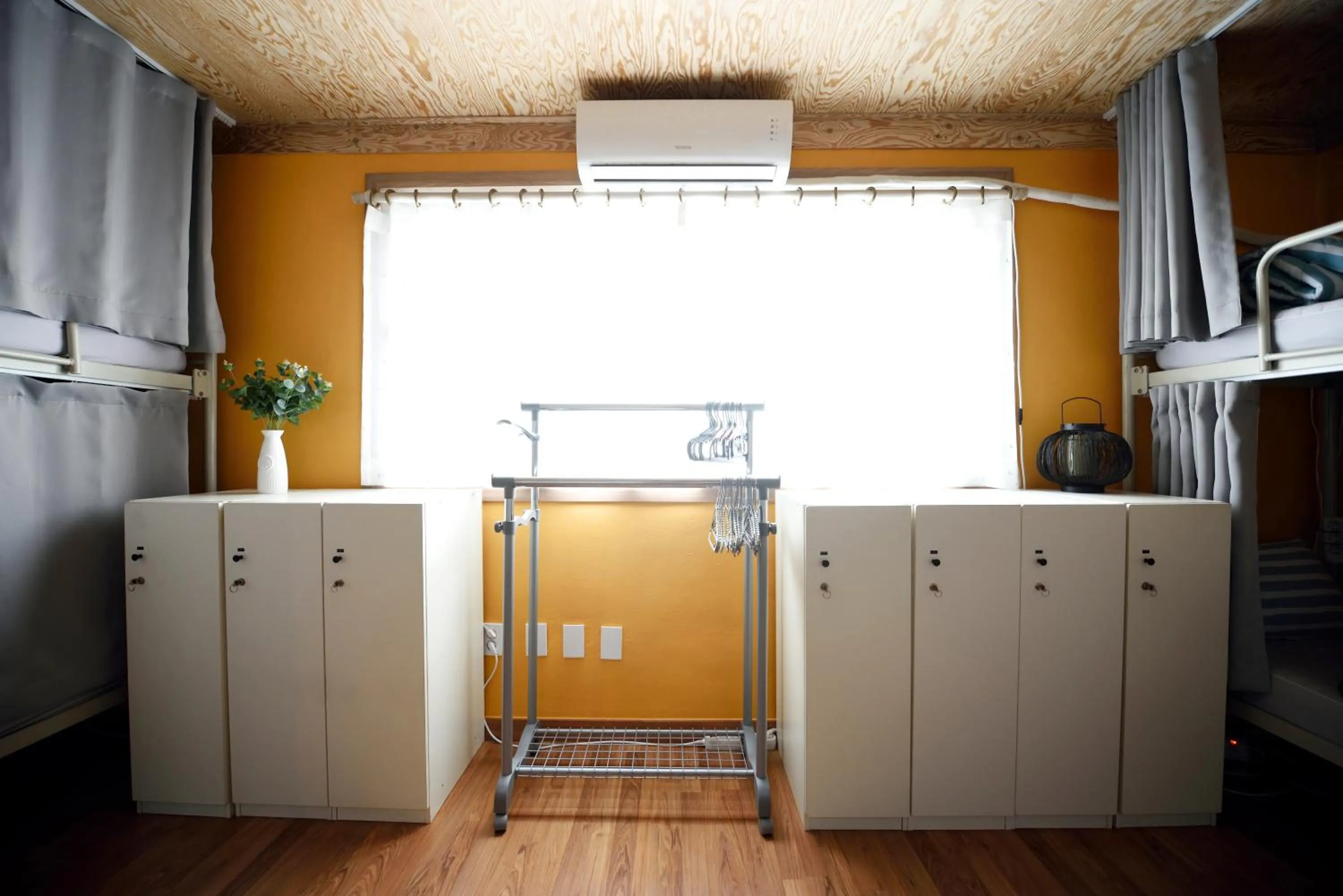 Decorative detail in The One Hostel Hongdae in Seoul - Foreigner Only