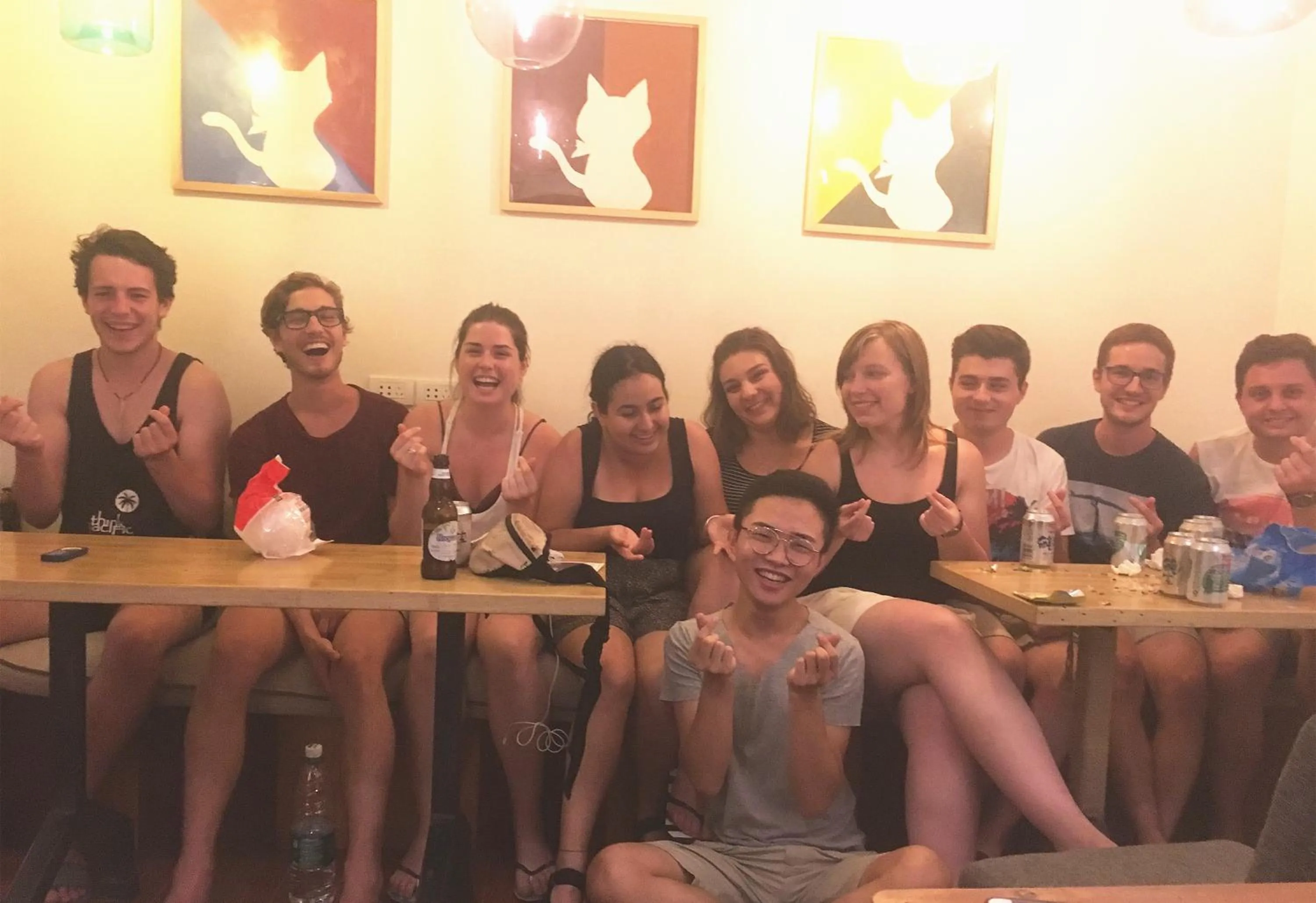 Lounge or bar in Guilin Cyan Box Guest House