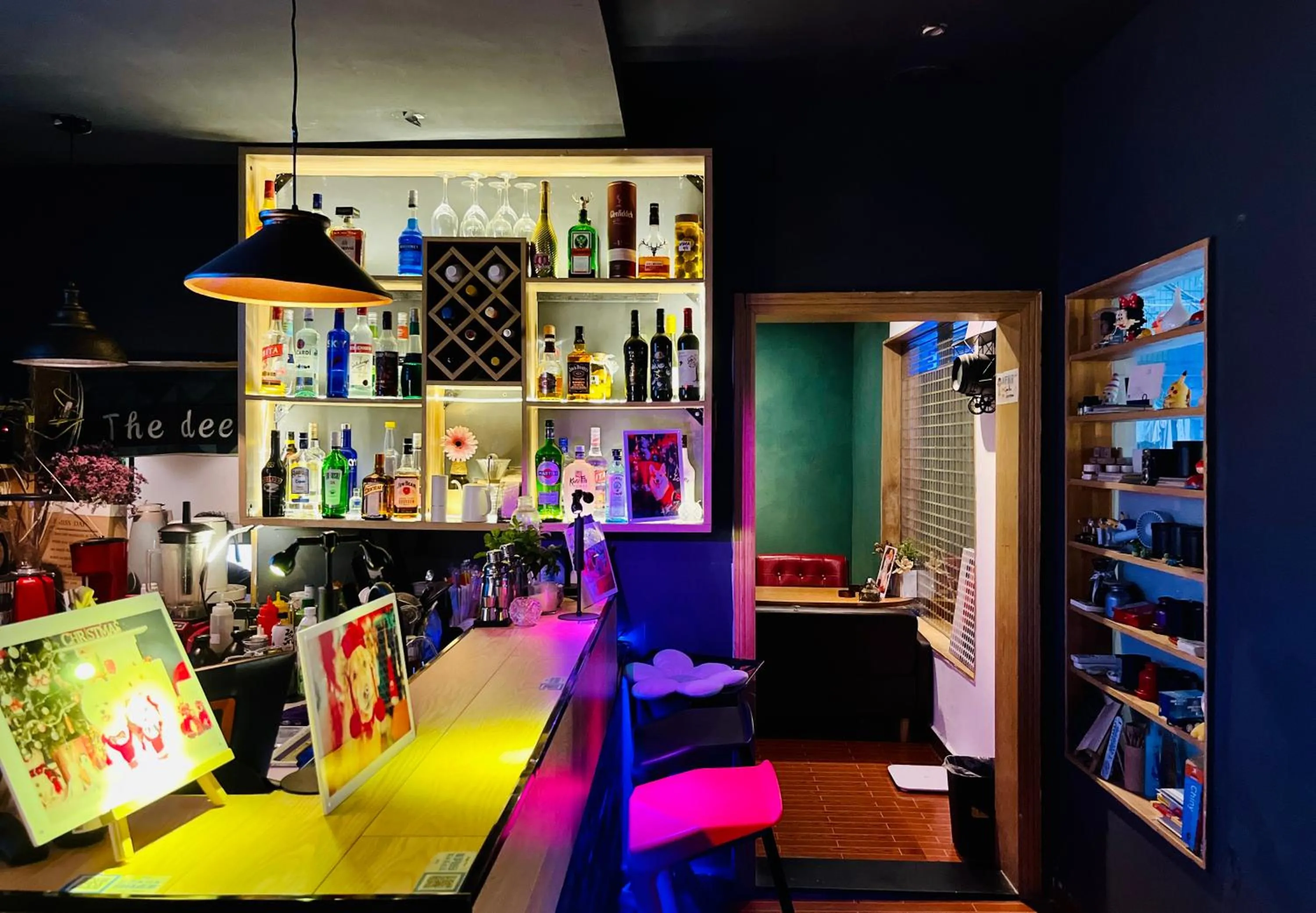 Lounge or bar in Guilin Cyan Box Guest House